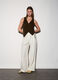 Gilet incrociato in maglia donna_0