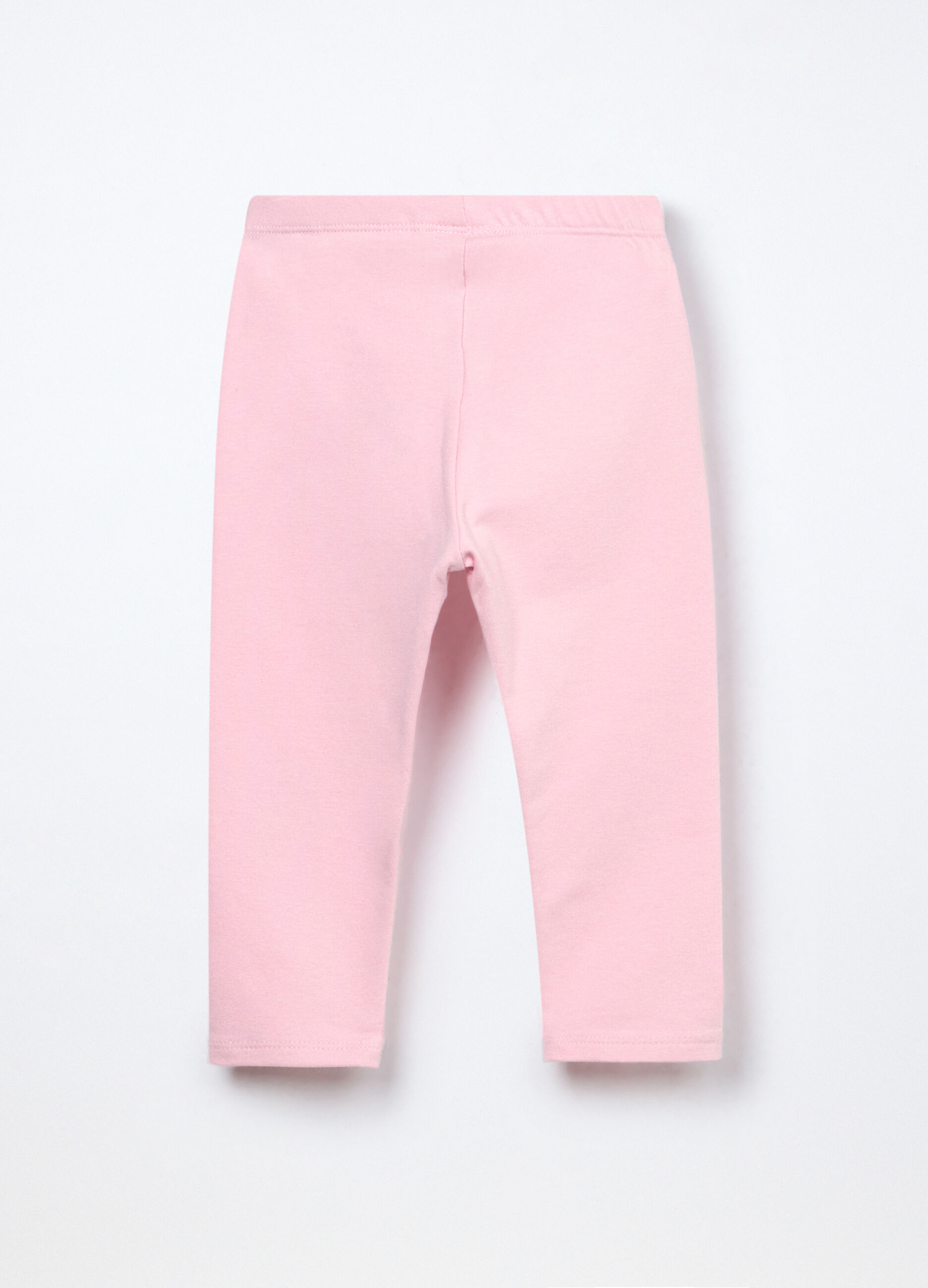 Leggings in french terry stretch neonata_1