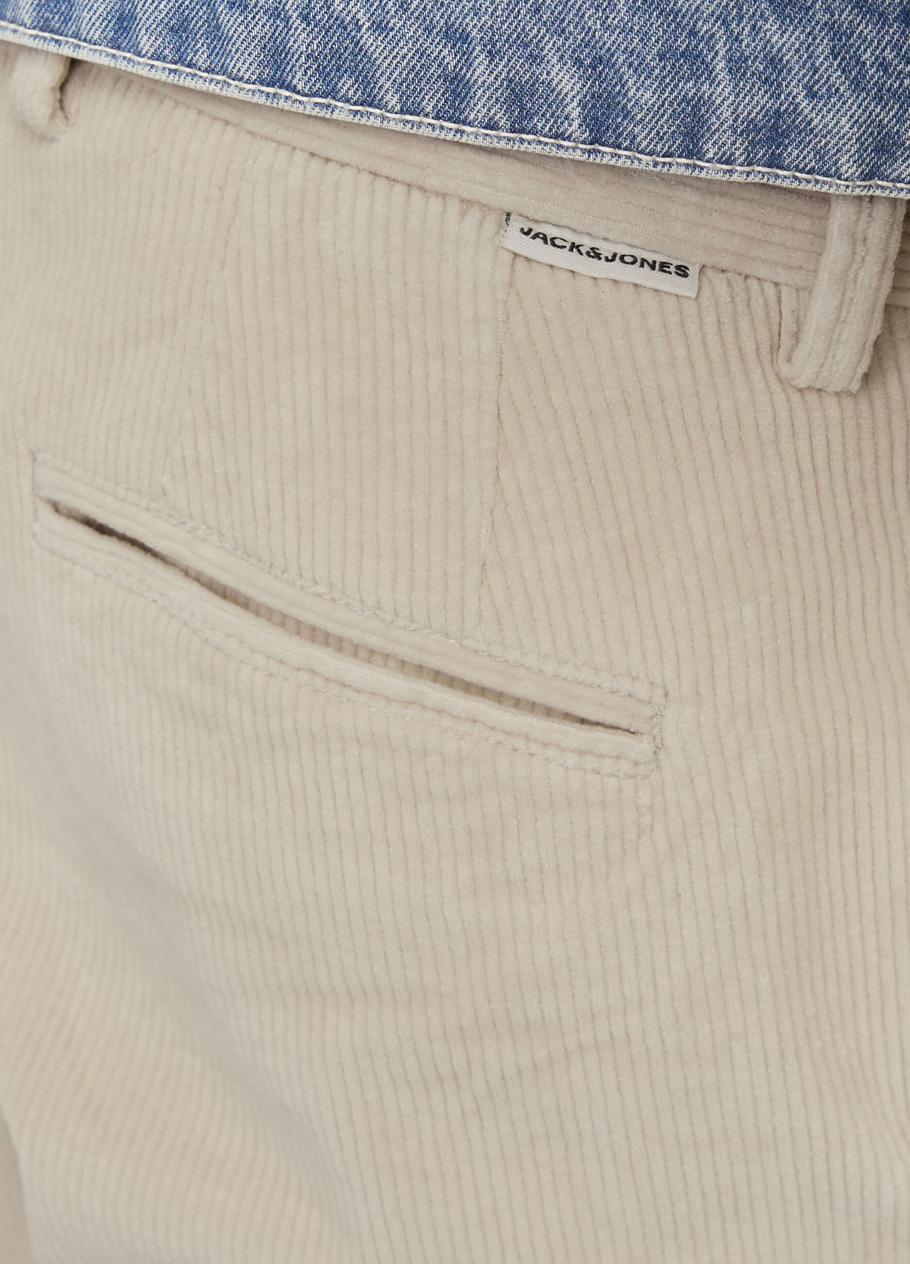 Pantaloni chino carrot fit uomo