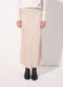 Gonna a tubino lunga in viscosa satin donna_1