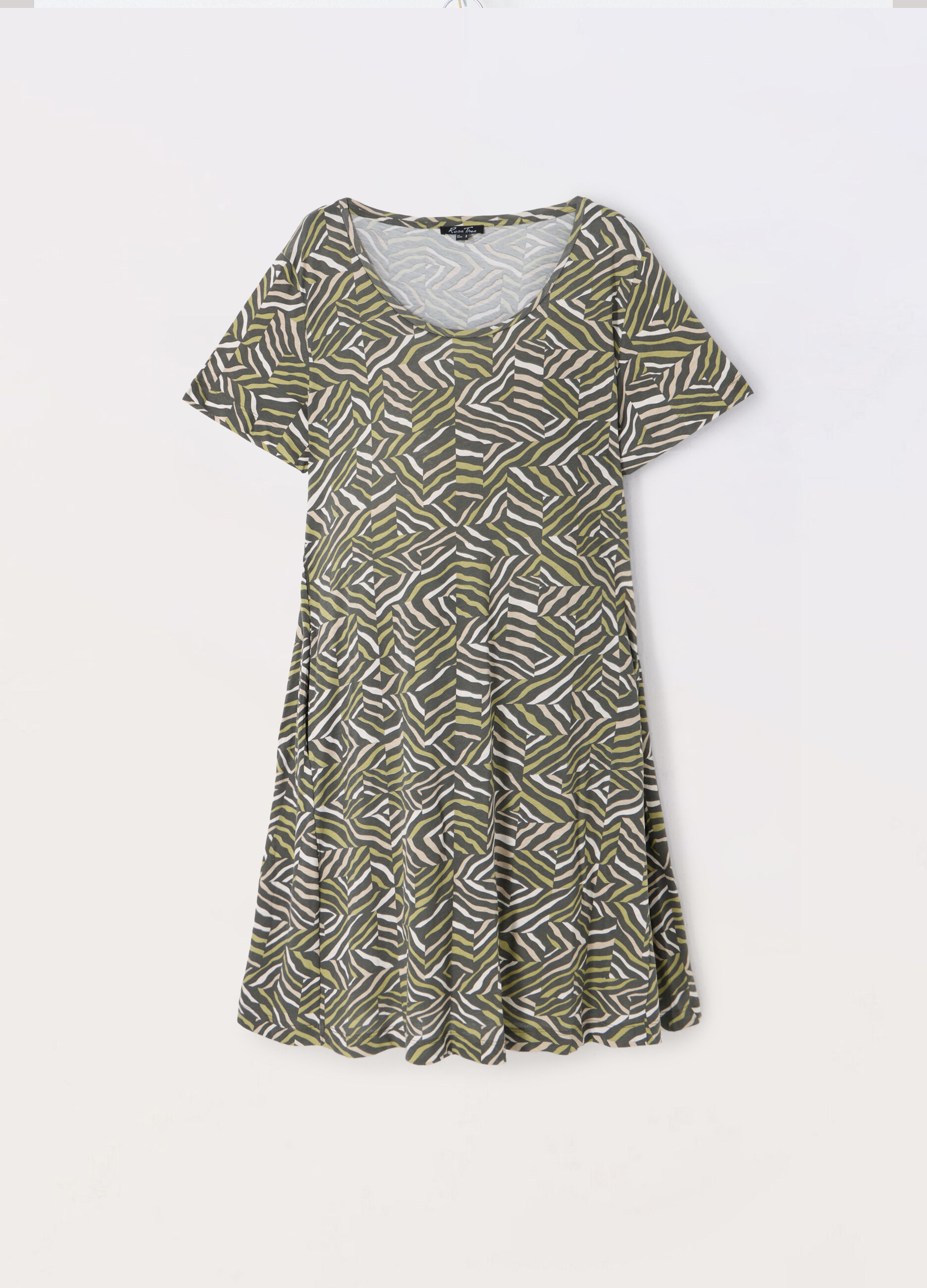 Abito in jersey di puro cotone donna curvy_0