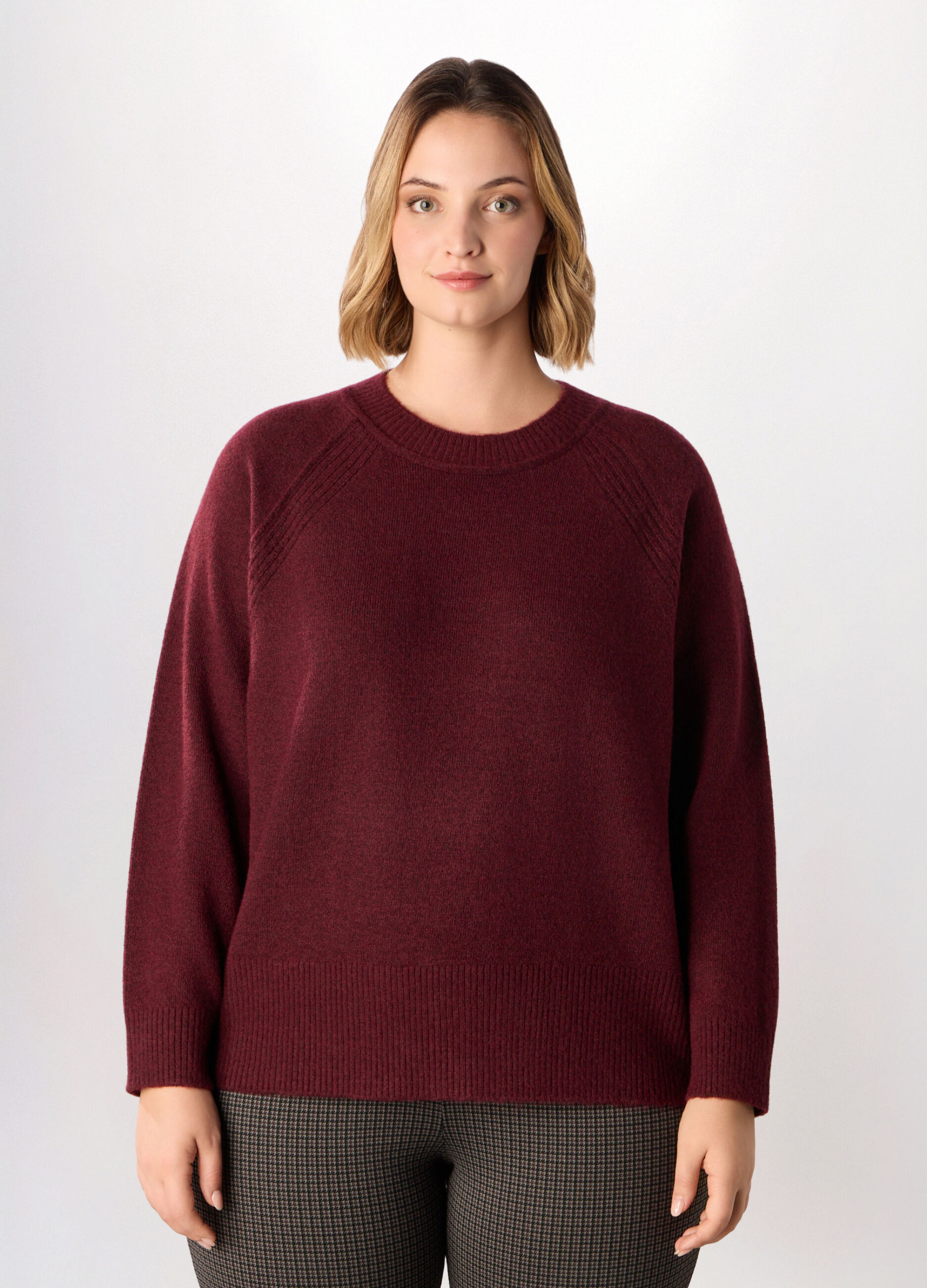 Tricot misto lana donna curvy_0