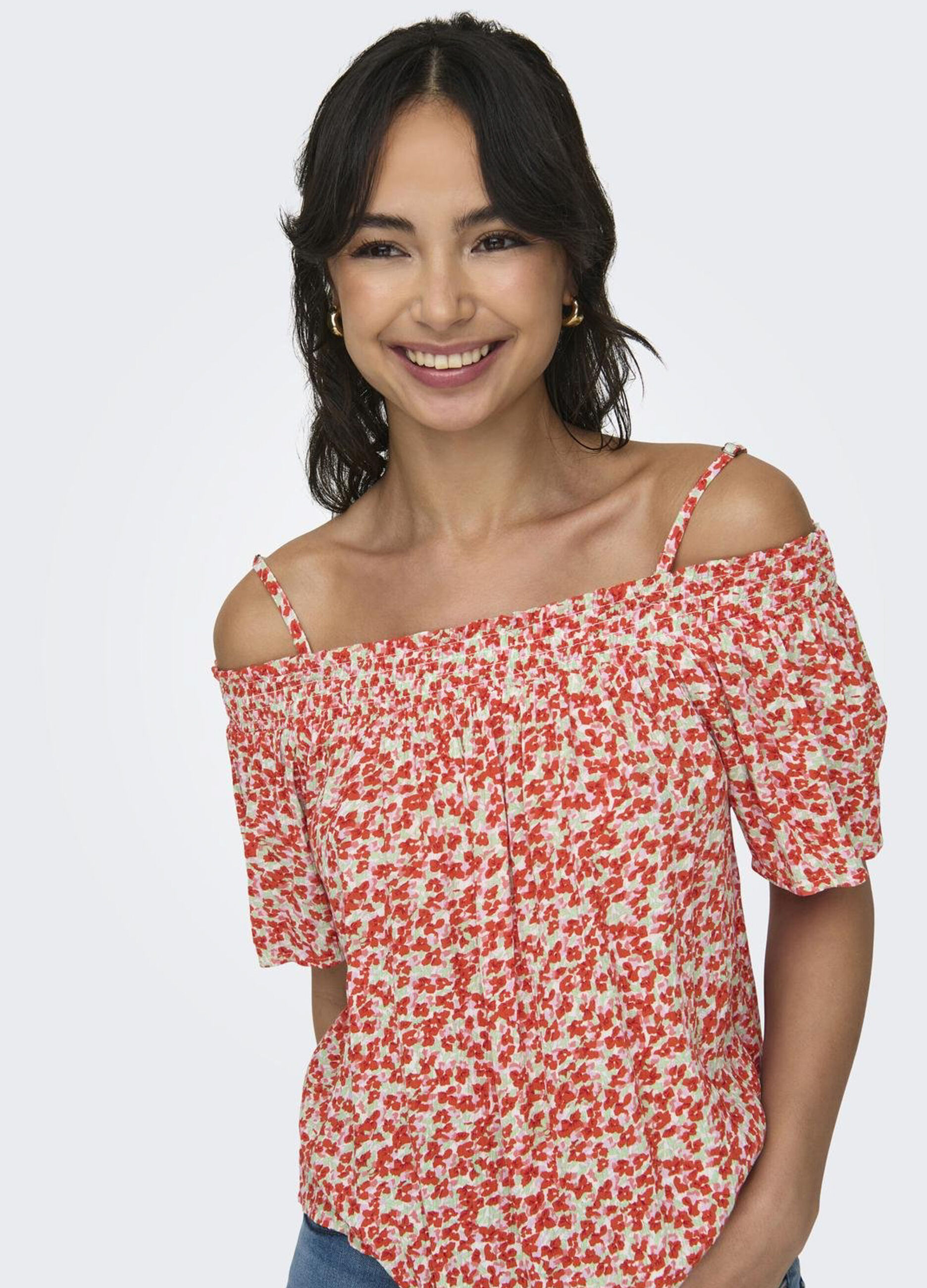 Top in american crepe donna_2