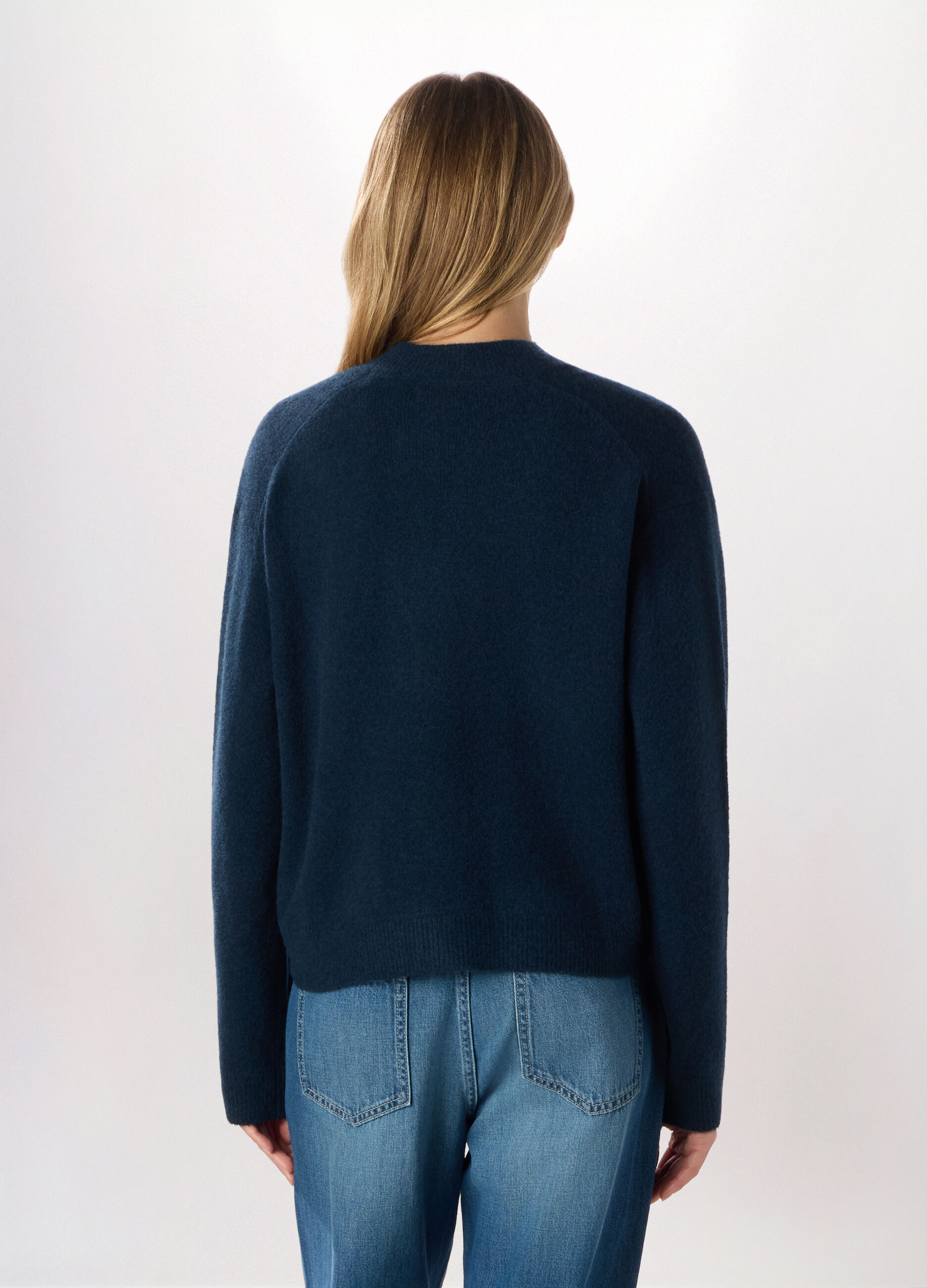 Cardigan misto lana donna_1