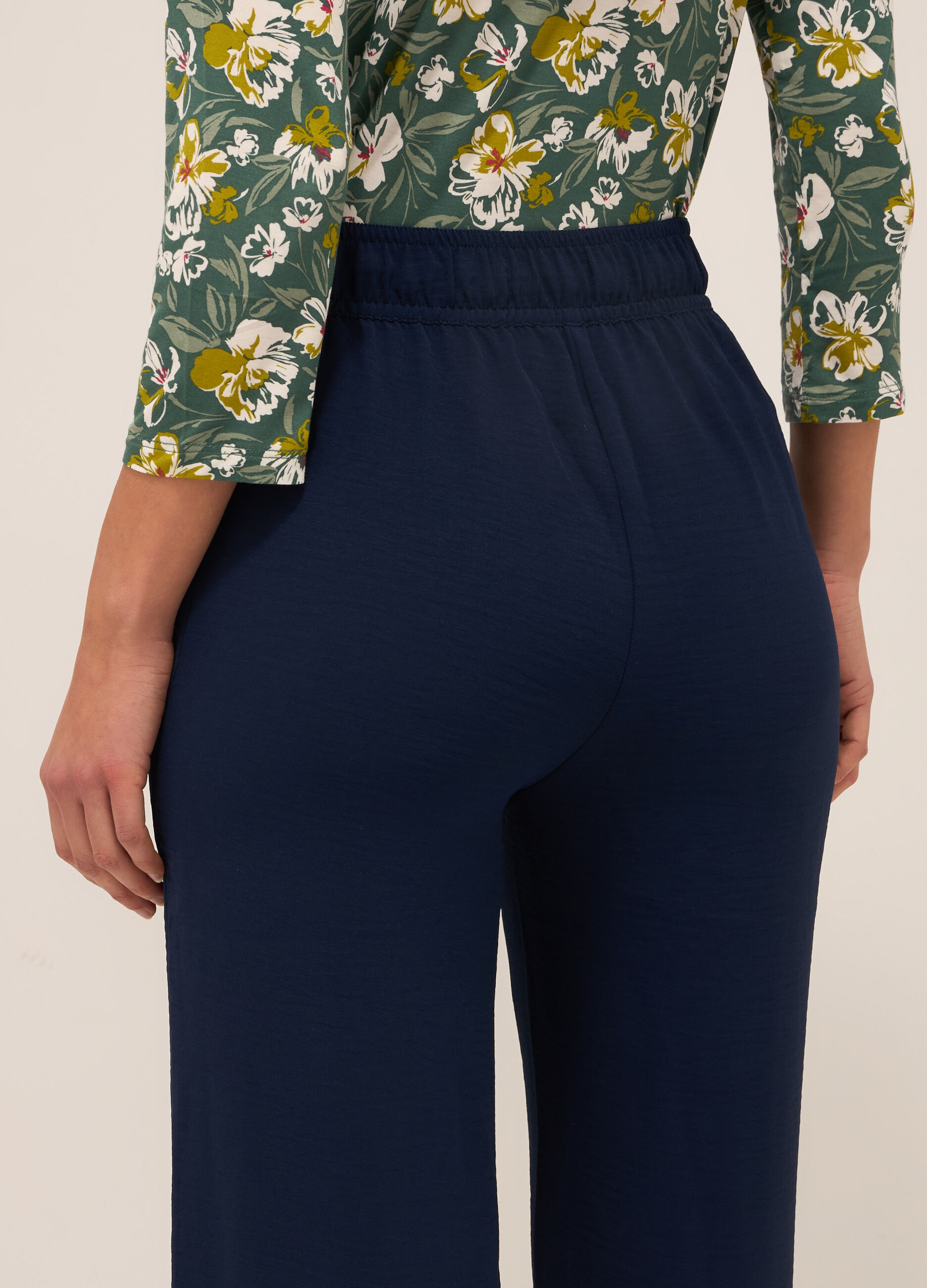 Pantaloni a vita alta donna_2