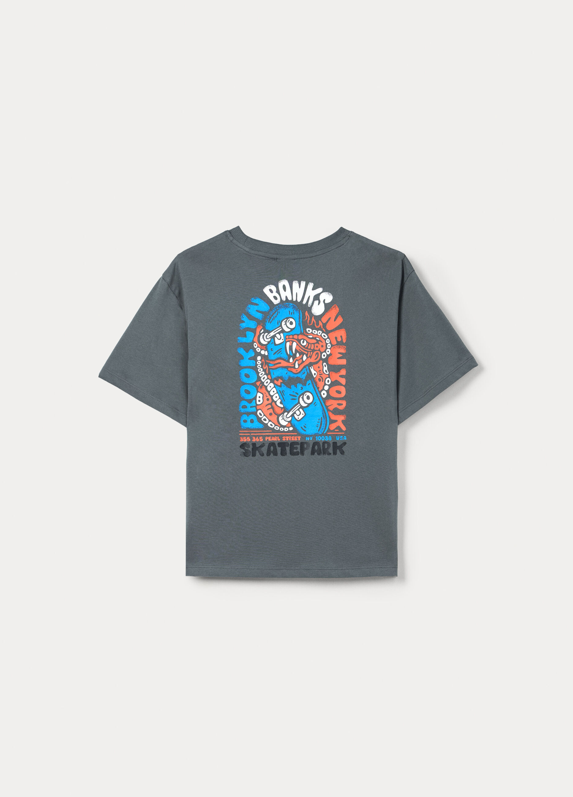 T-shirt in jersey di puro cotone ragazzo_1