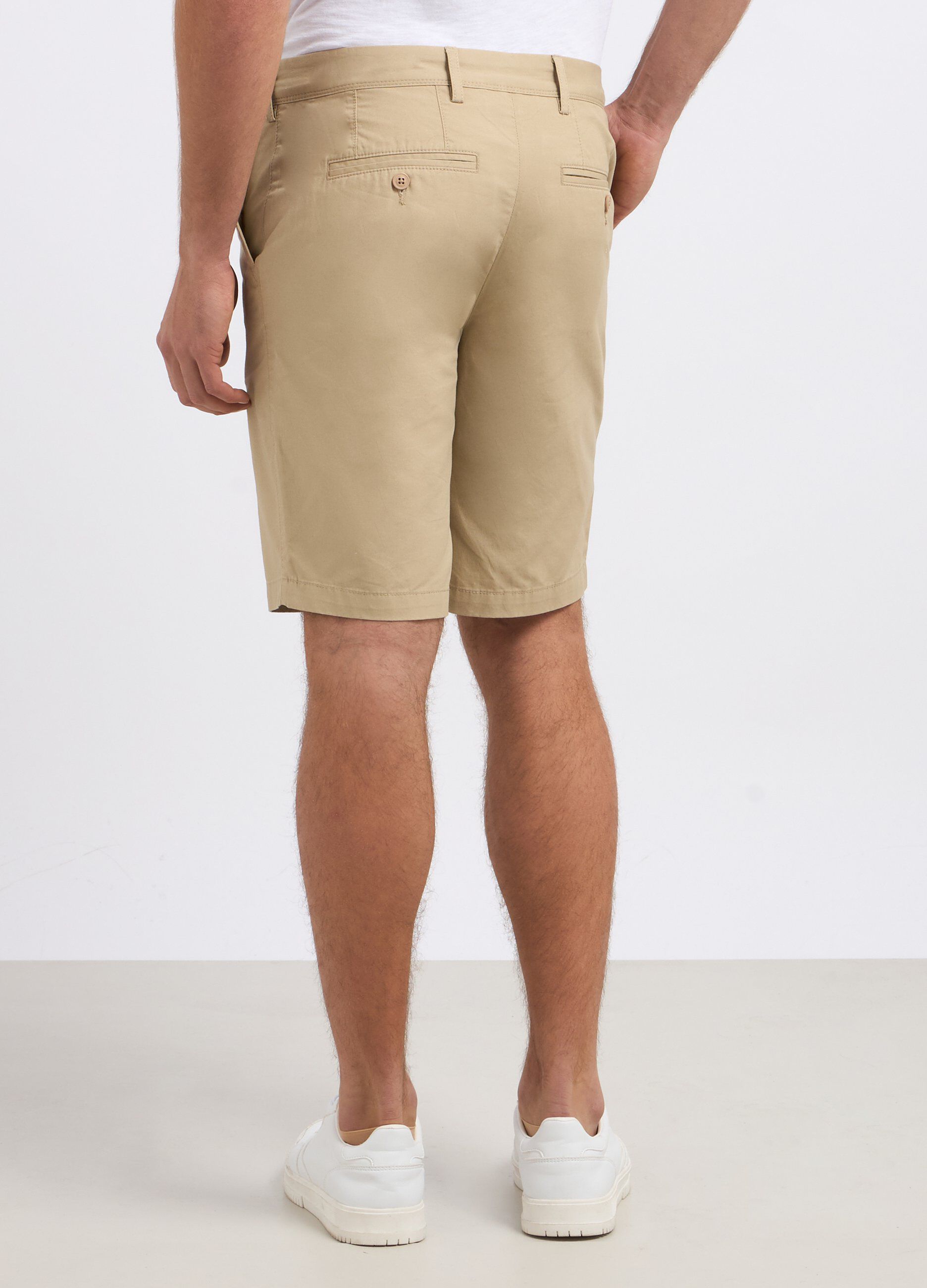 Shorts chino in puro cotone uomo_1