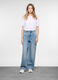 5 Tasche fit wide con fondo risvoltato in denim donna_0