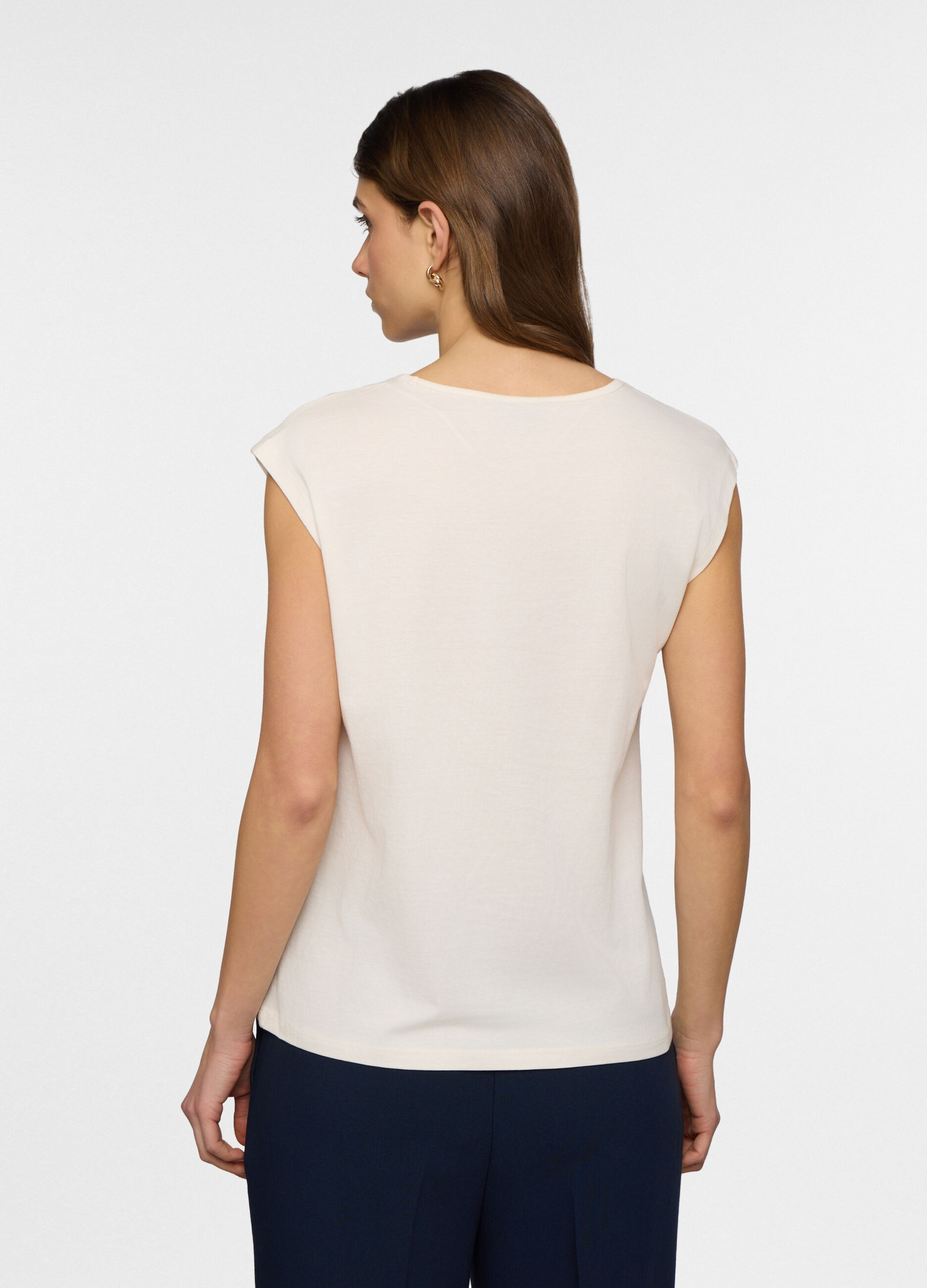 Canotta girocollo donna_1