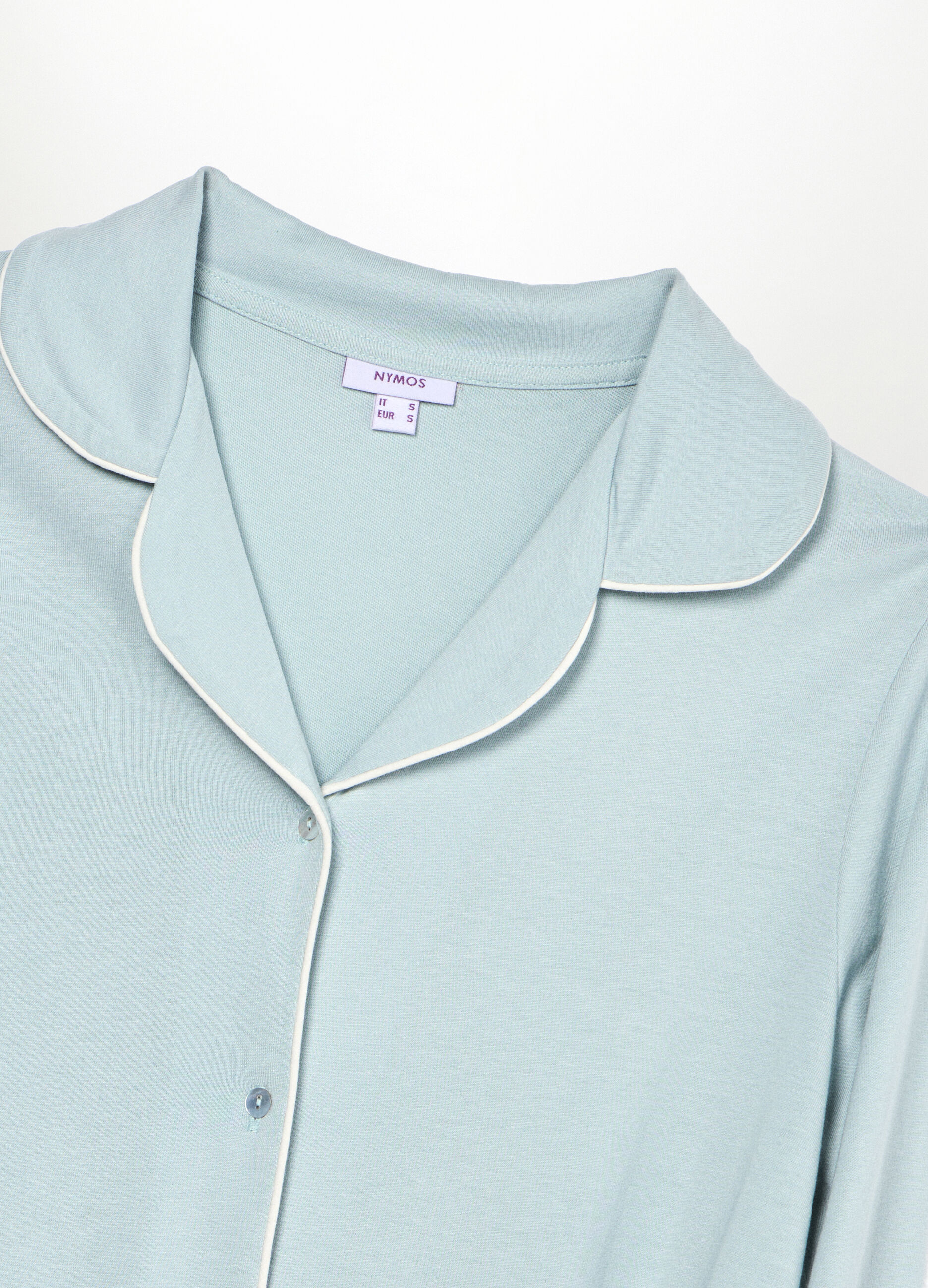 Maglia pigiama misto cotone donna_1