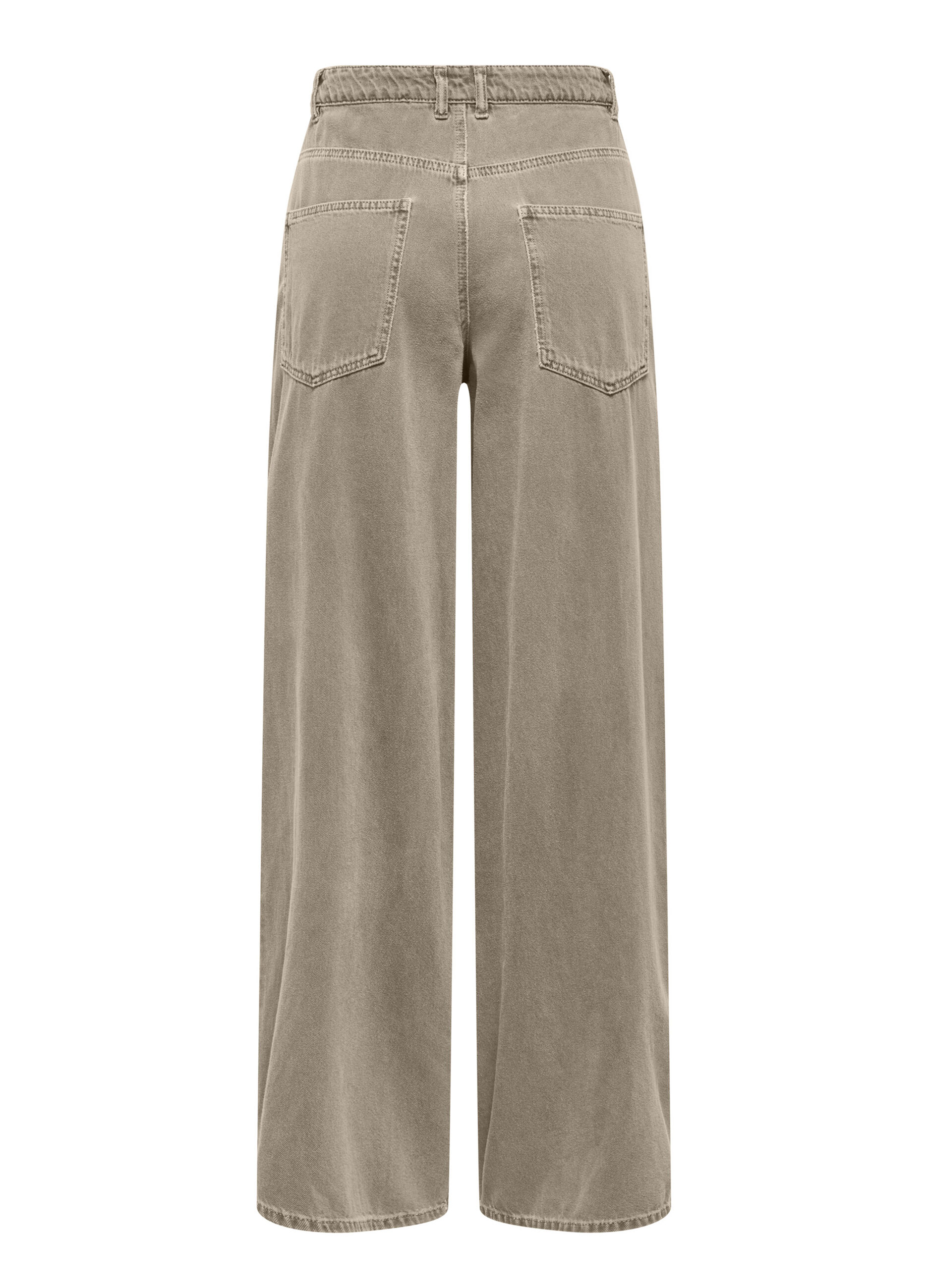 Pantaloni Wide Leg in denim donna_1