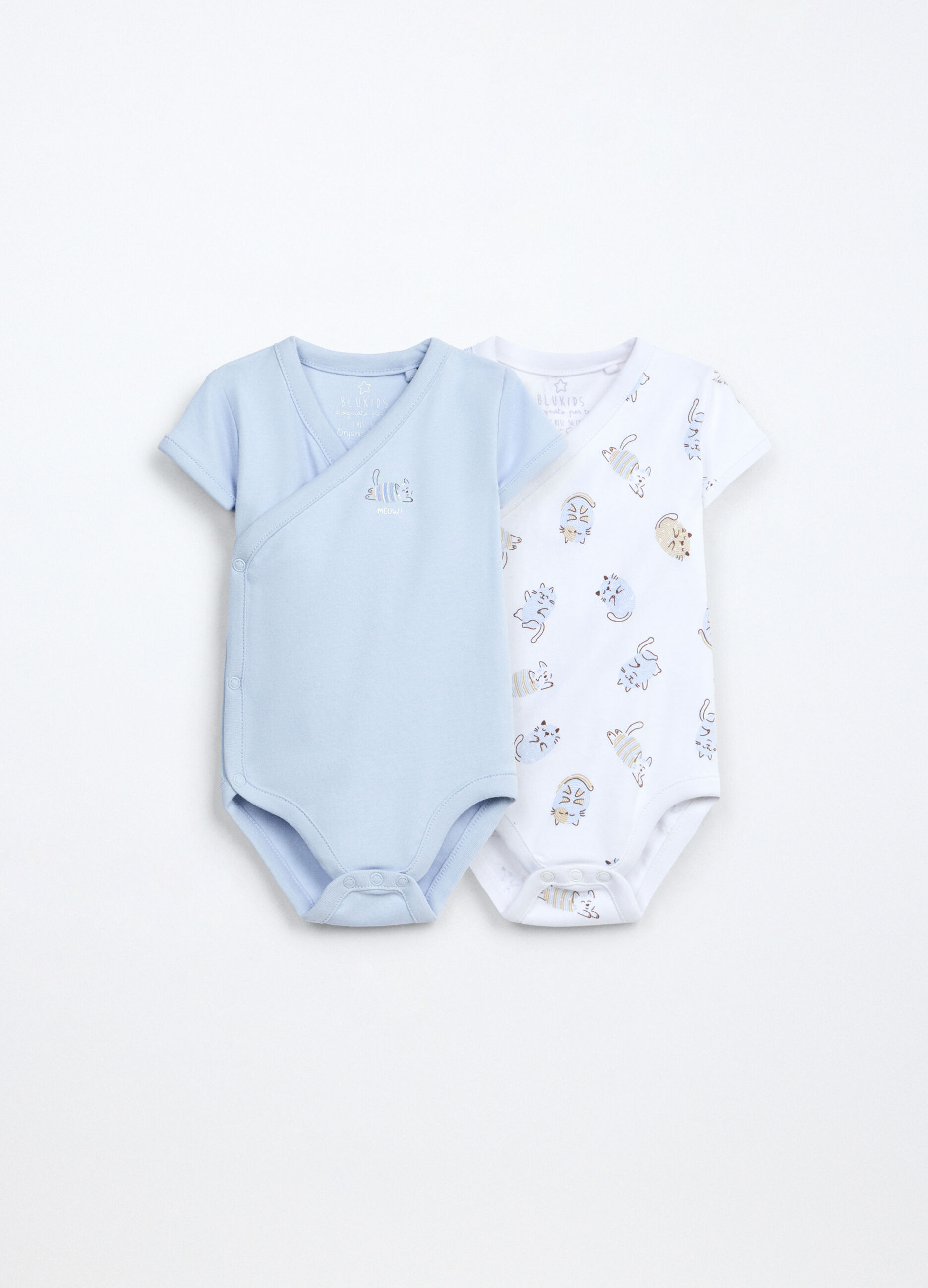 Pack 2 body in interlock di puro cotone neonato_0