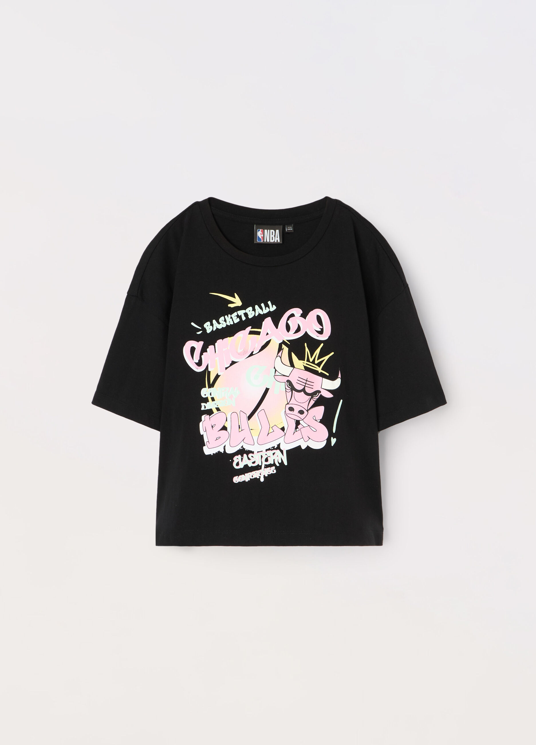 T-shirt NBA in puro cotone ragazza_0