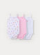 Pack 3 body in costina di puro cotone _0