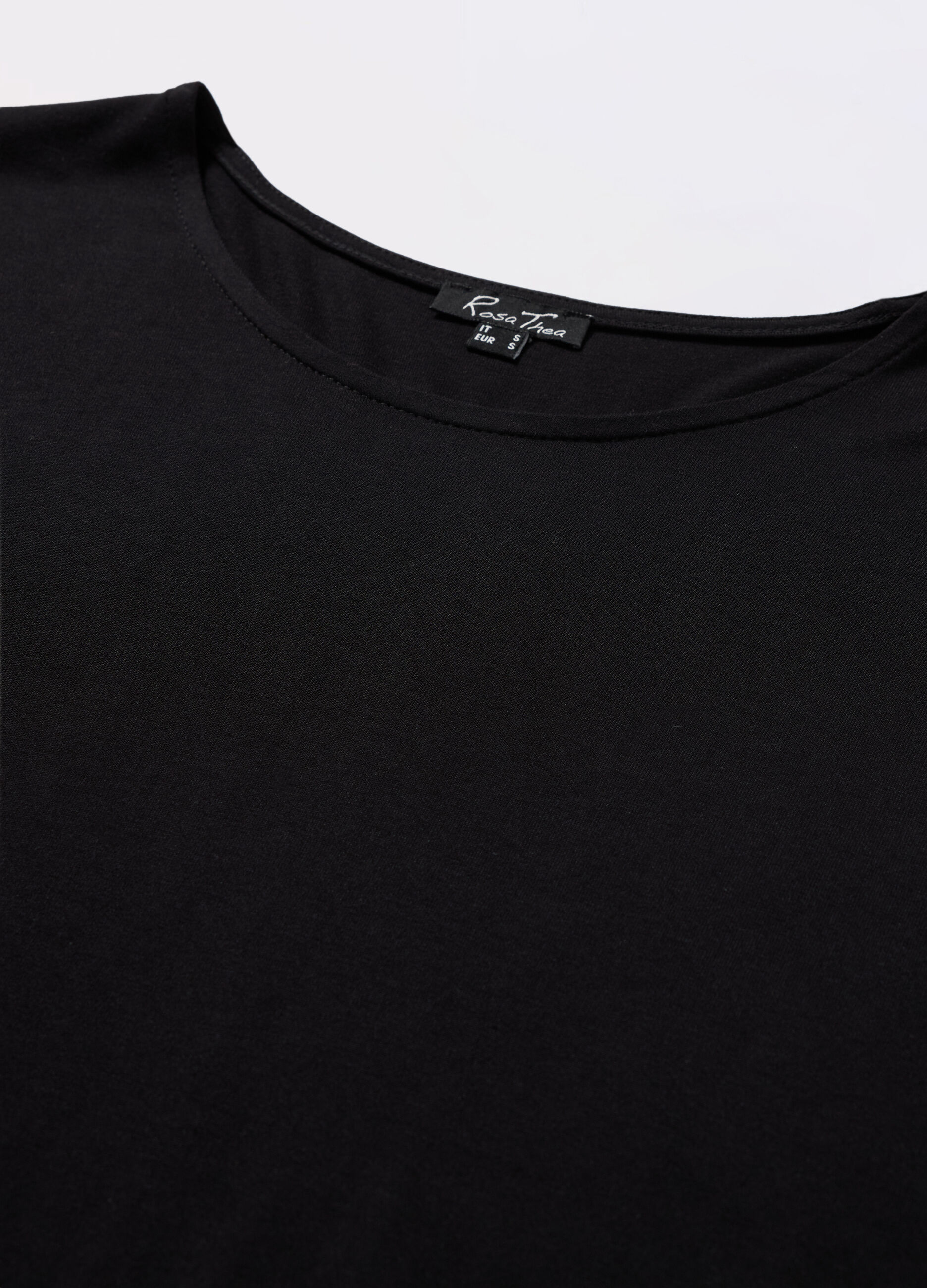 T-shirt in jersey di pura viscosa donna curvy_1