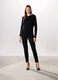 Pantaloni in denim misto cotone donna_0