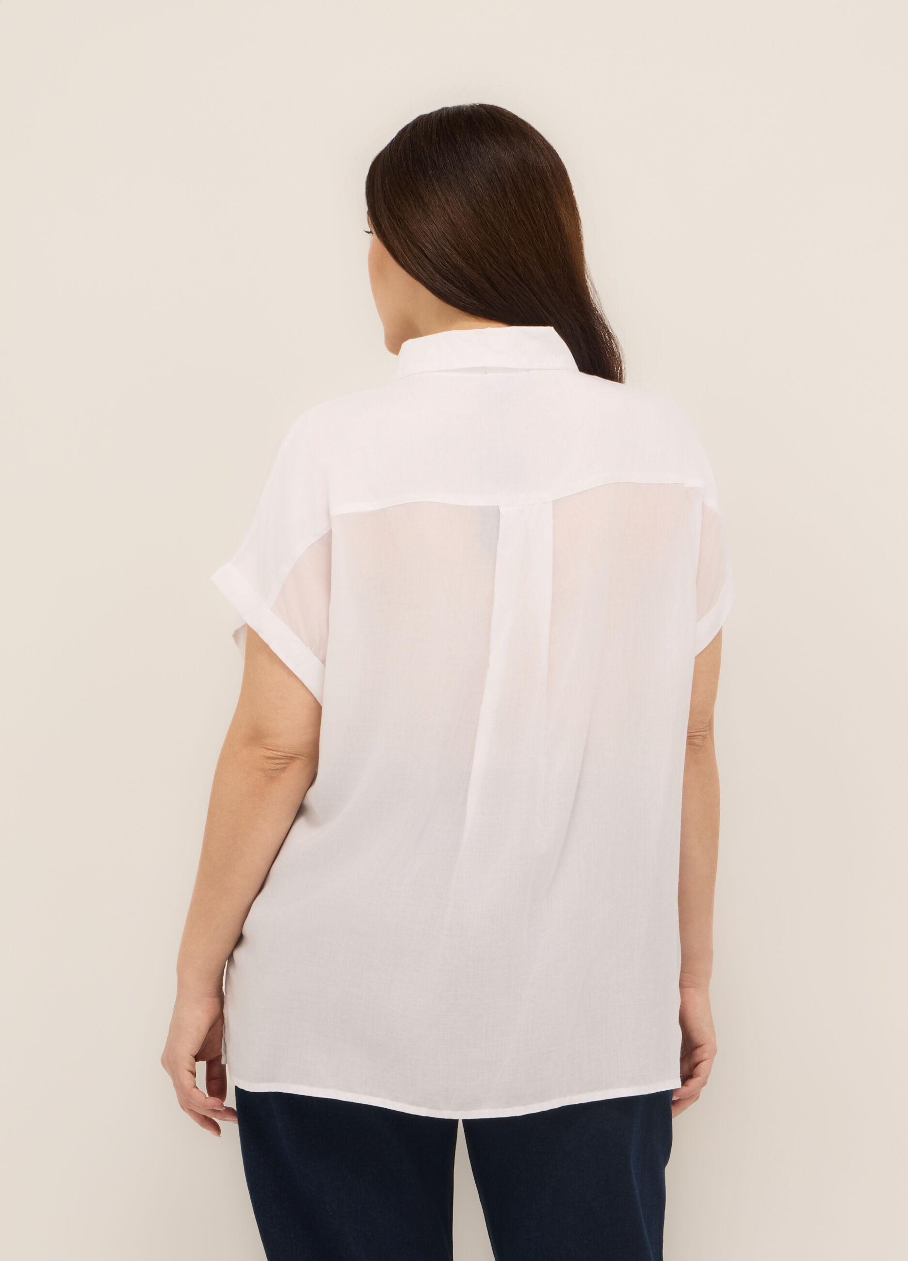 Camicia in pura viscosa donna curvy_1