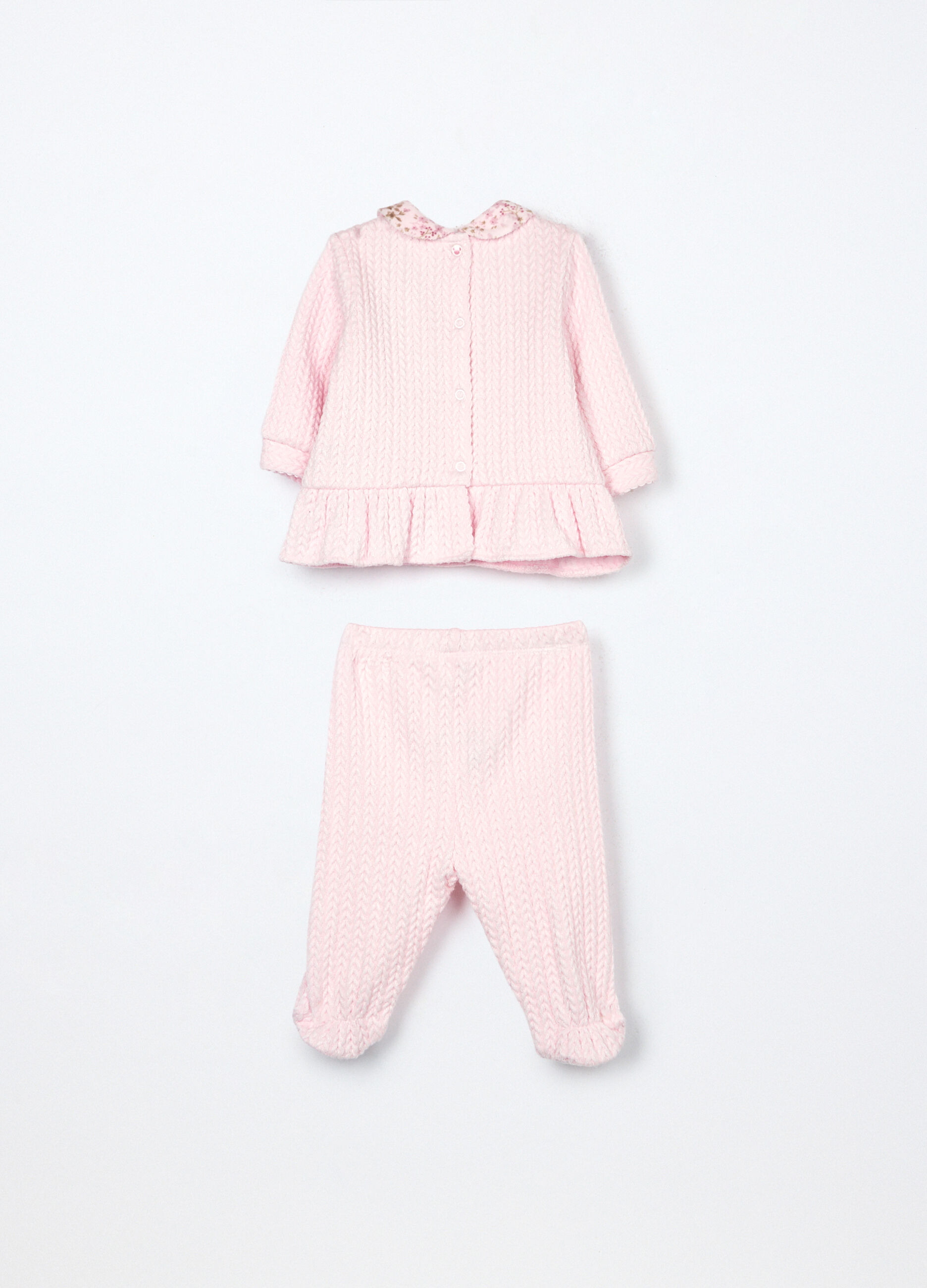 Set Disney in misto viscosa velour neonata_1