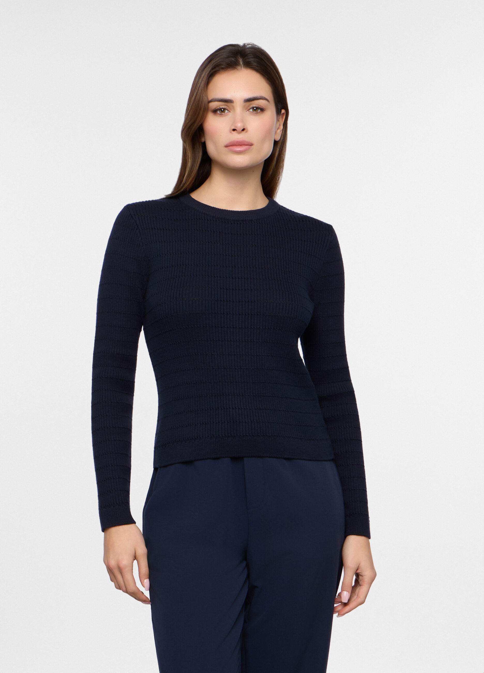 Tricot misto cotone donna_0