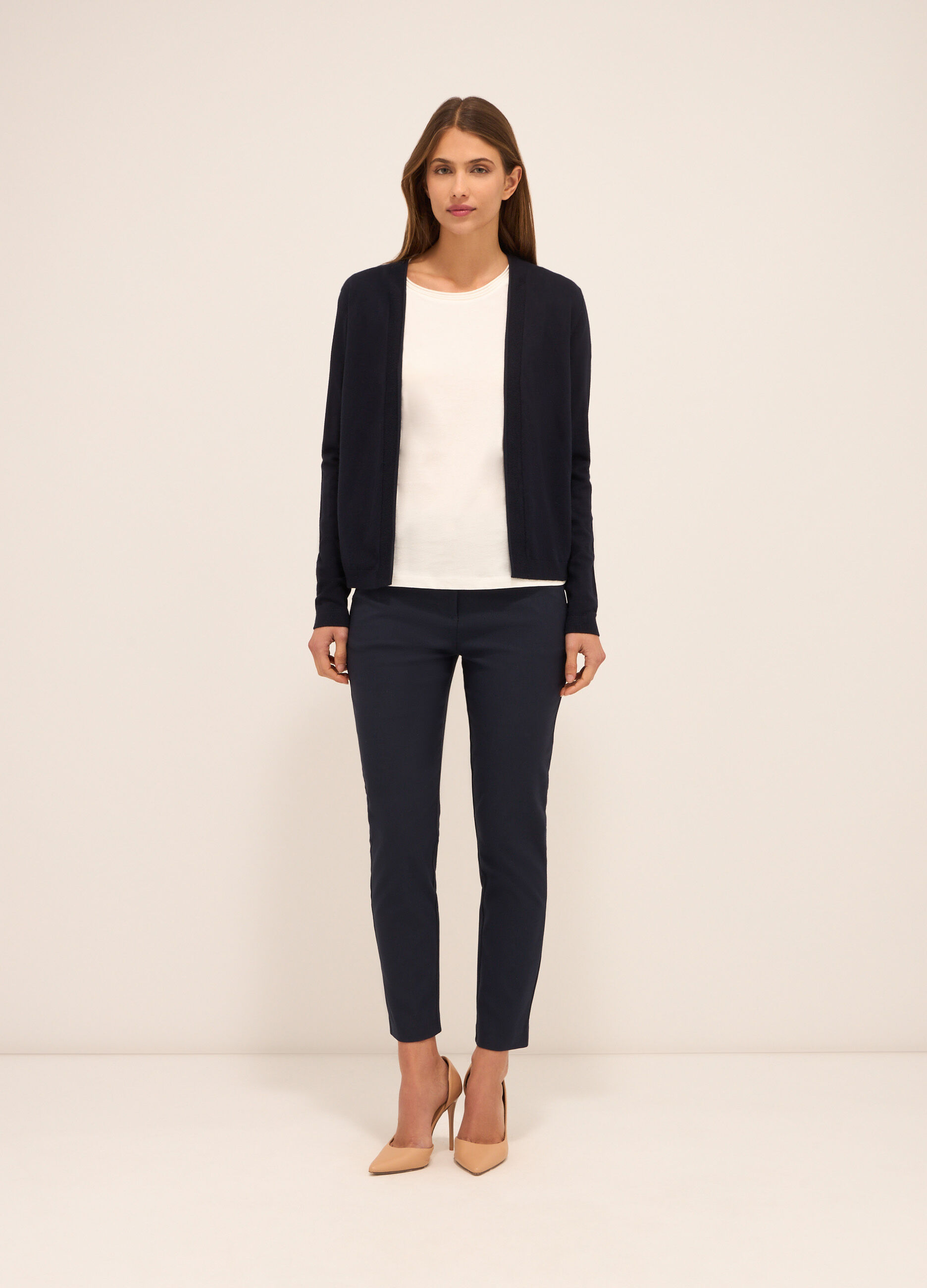 Cardigan misto viscosa donna_0