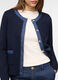 Cardigan girocollo misto viscosa donna_2