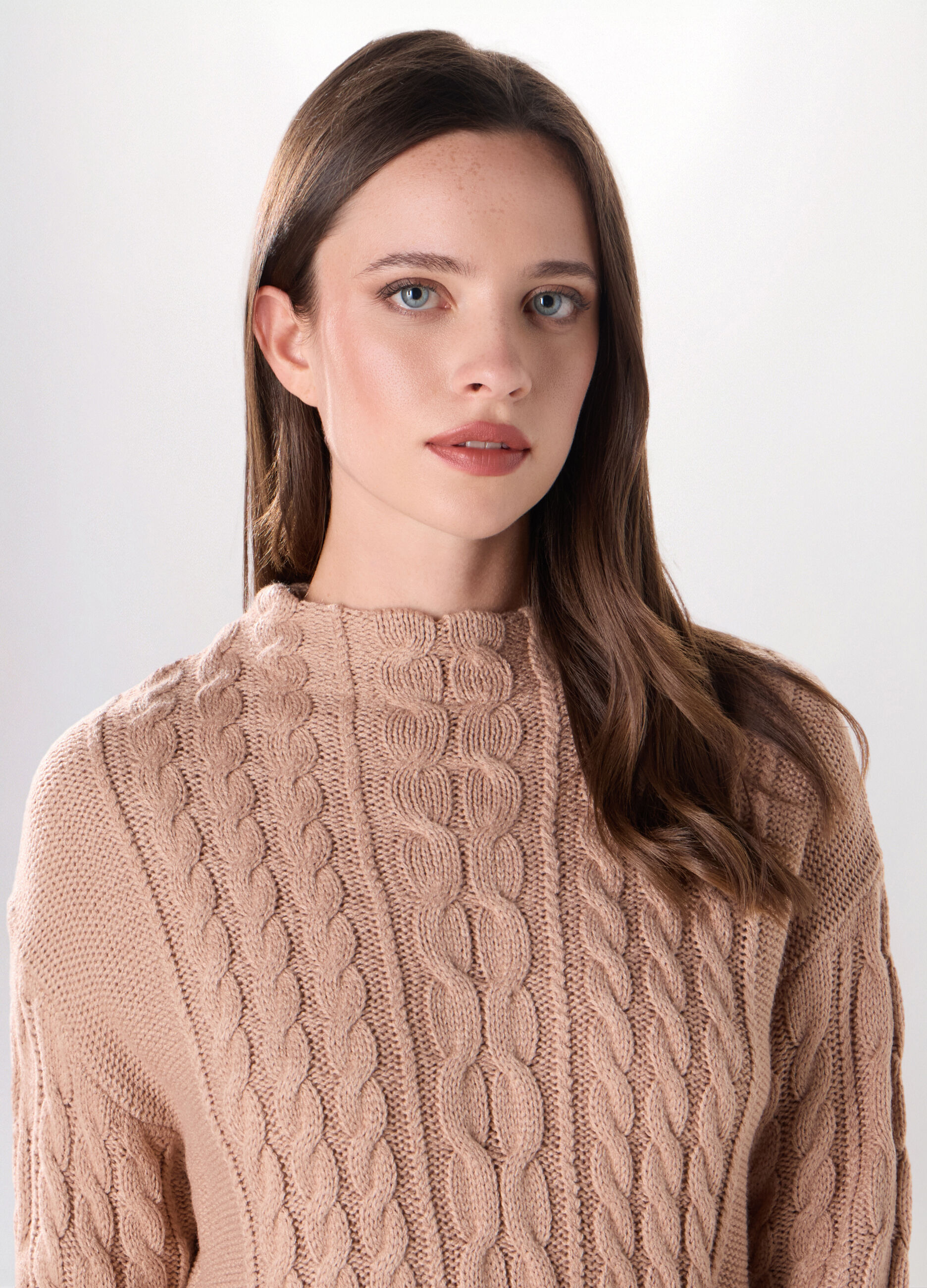 Tricot a treccia donna_2