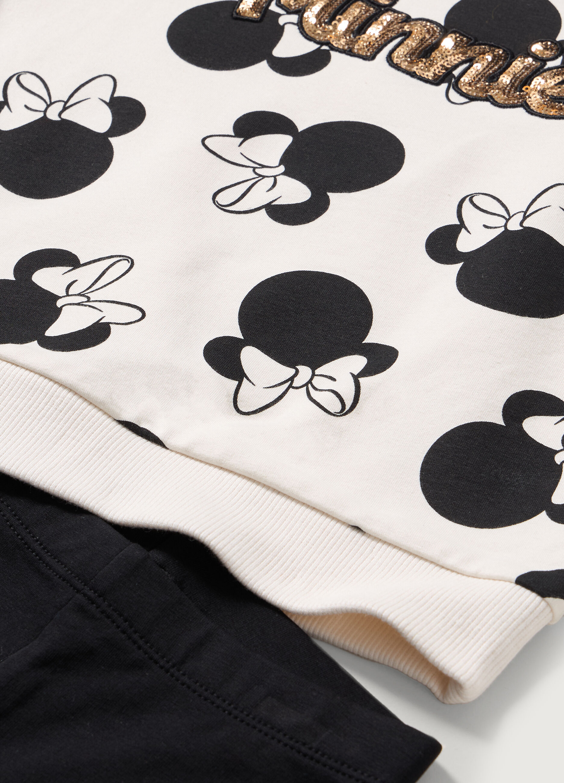 Jogging set in cotone stretch bambina_1