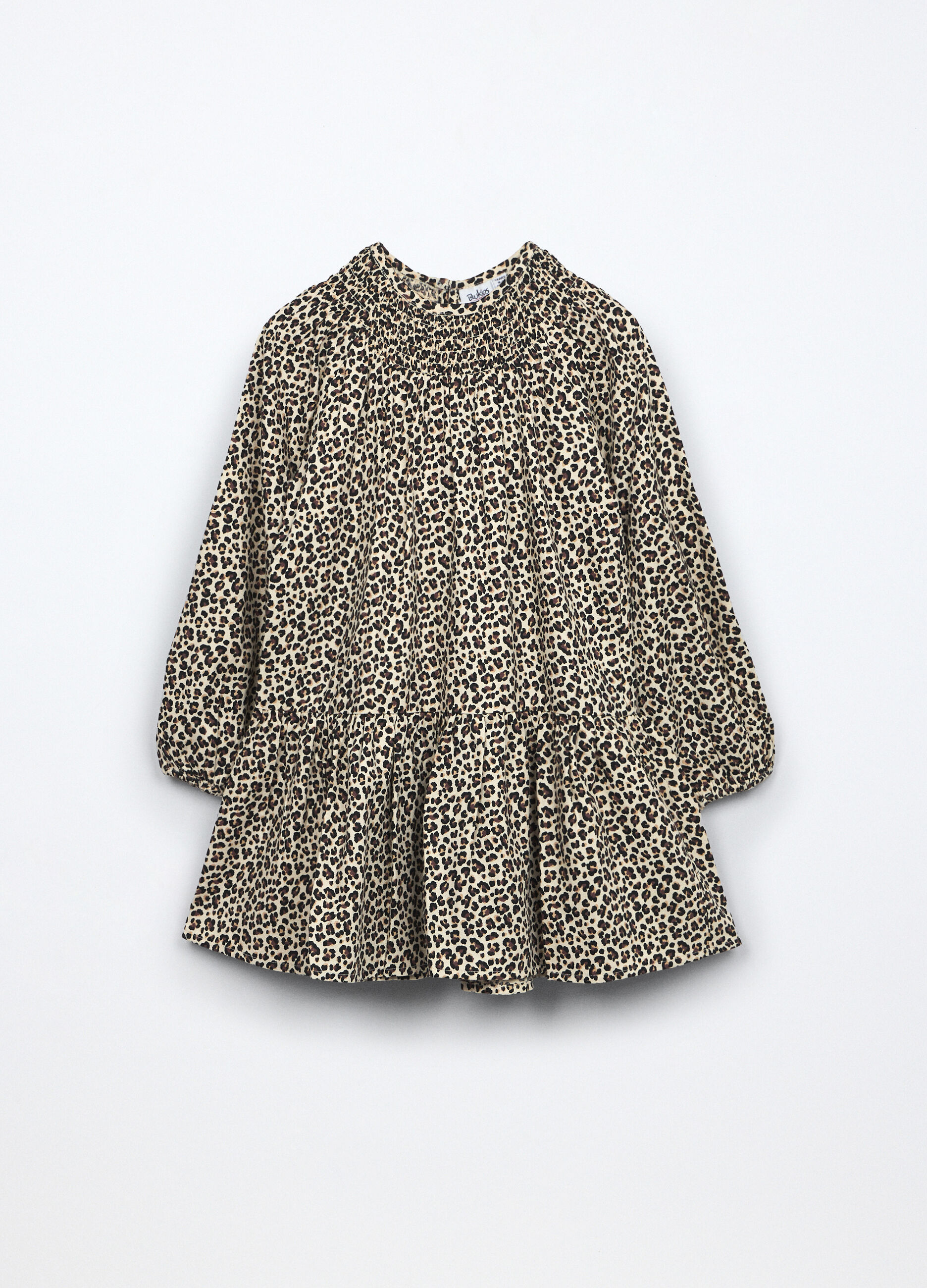 Vestito in twill di pura viscosa bambina_0
