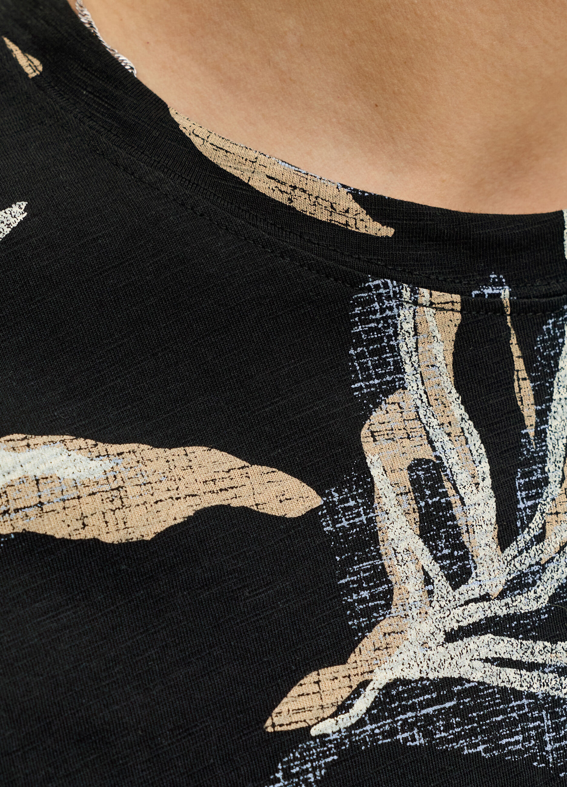 T-shirt regular fit con stampa uomo_4