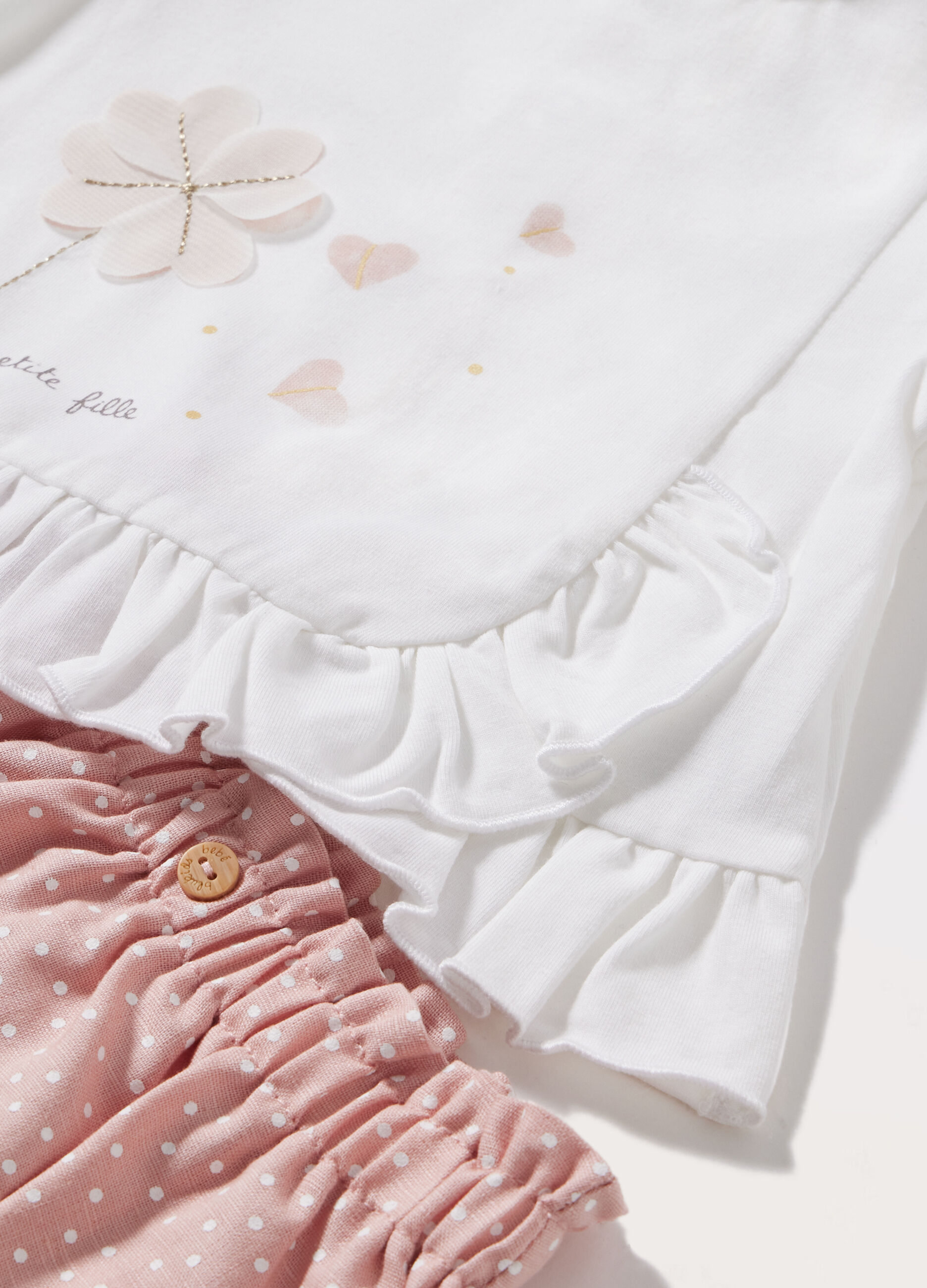 Set t-shirt + shorts neonata_1