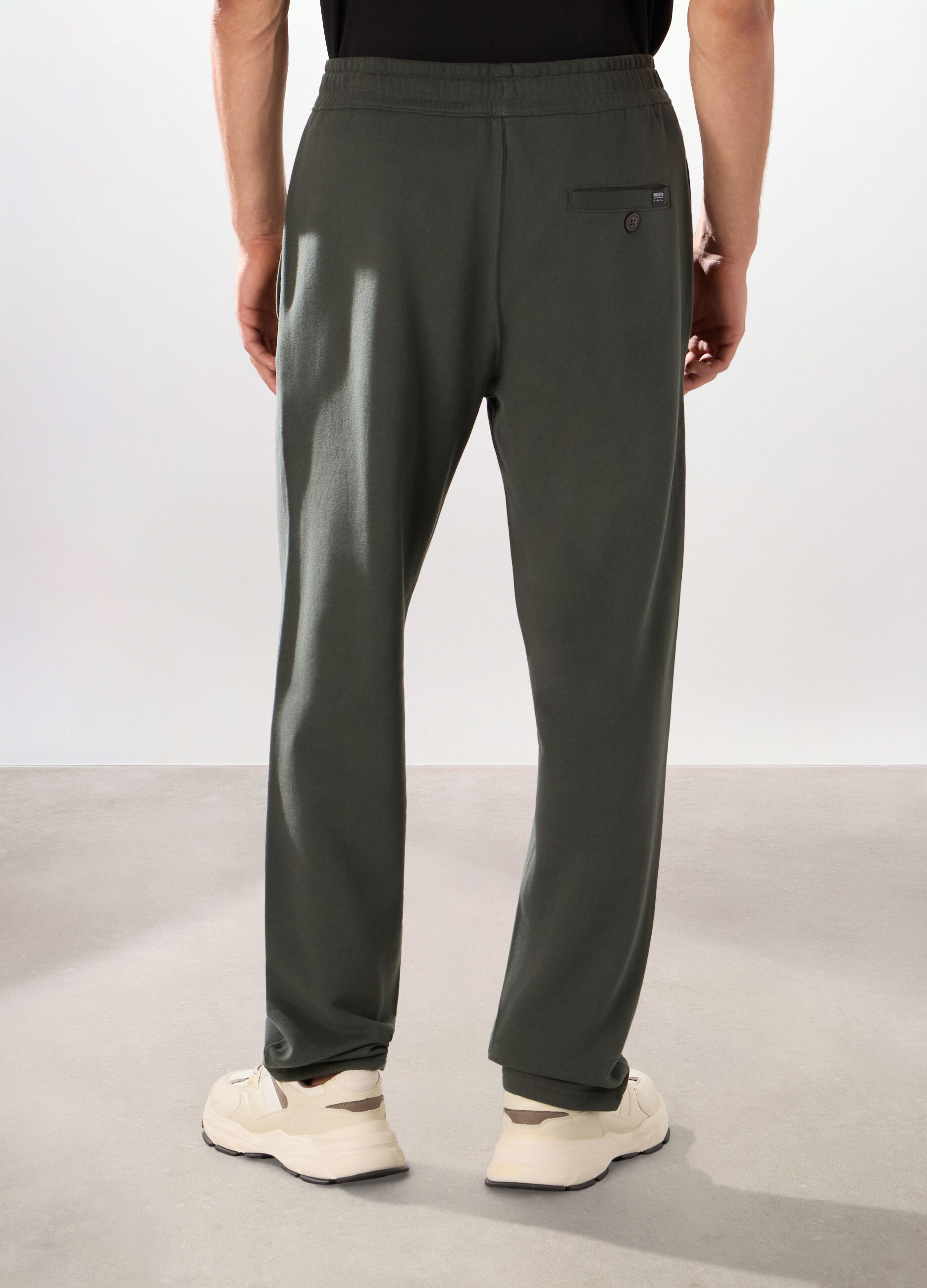 Jogger in puro cotone uomo_1