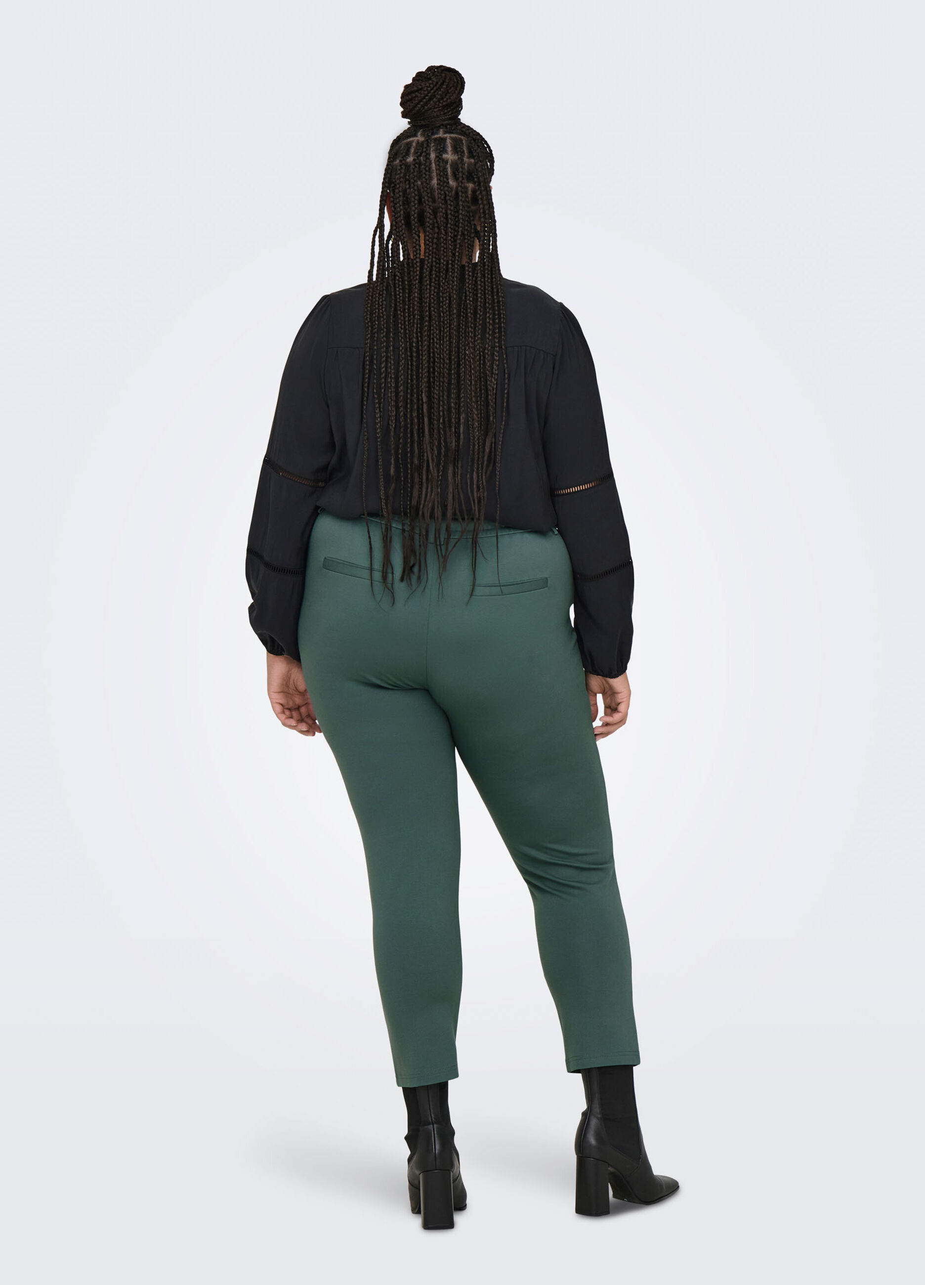 Pantaloni regular fit con coulisse_1