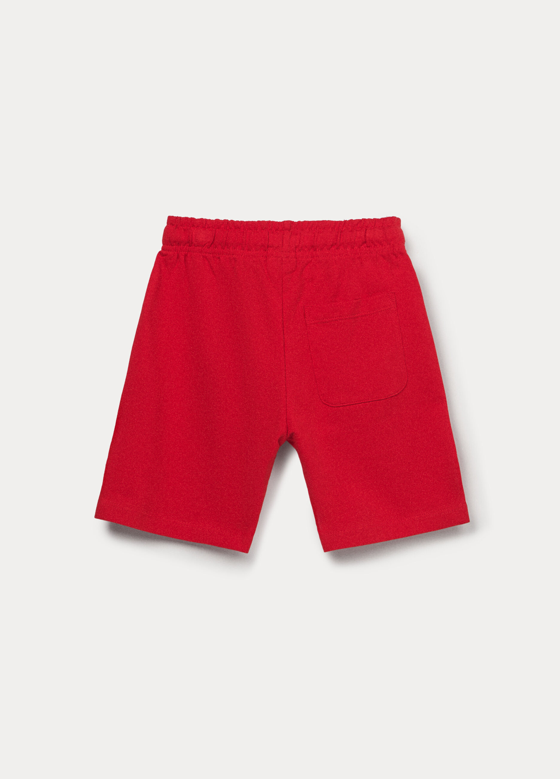 Shorts in french terry di puro cotone bambino_1