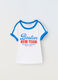 T-shirt in costina di puro cotone ragazza_0