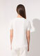 T-shirt in cotone stretch con ricami donna_2