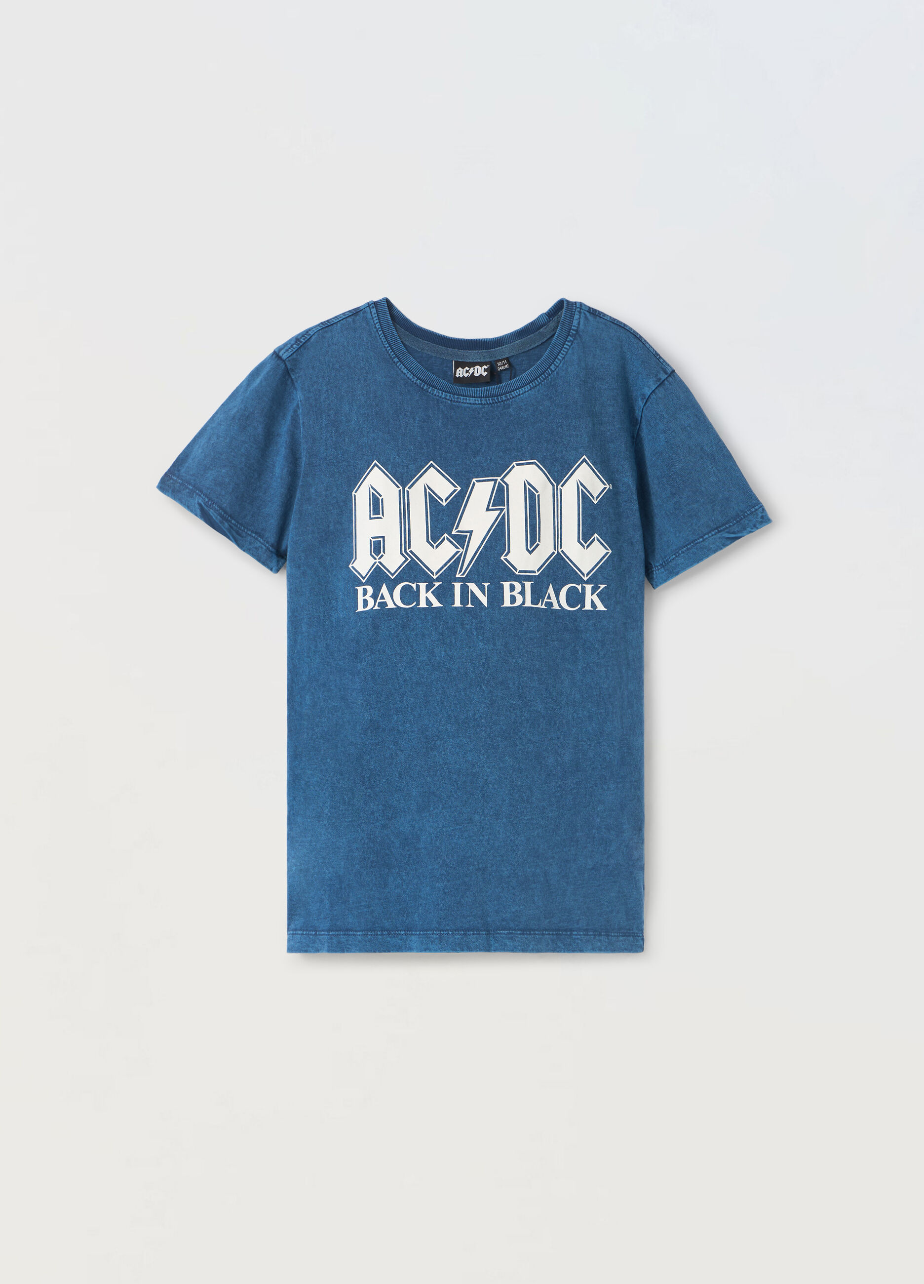 T-shirt AC/DC in puro cotone ragazzo_0