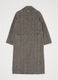 Cappotto lungo doppiopetto in misto lana donna_5