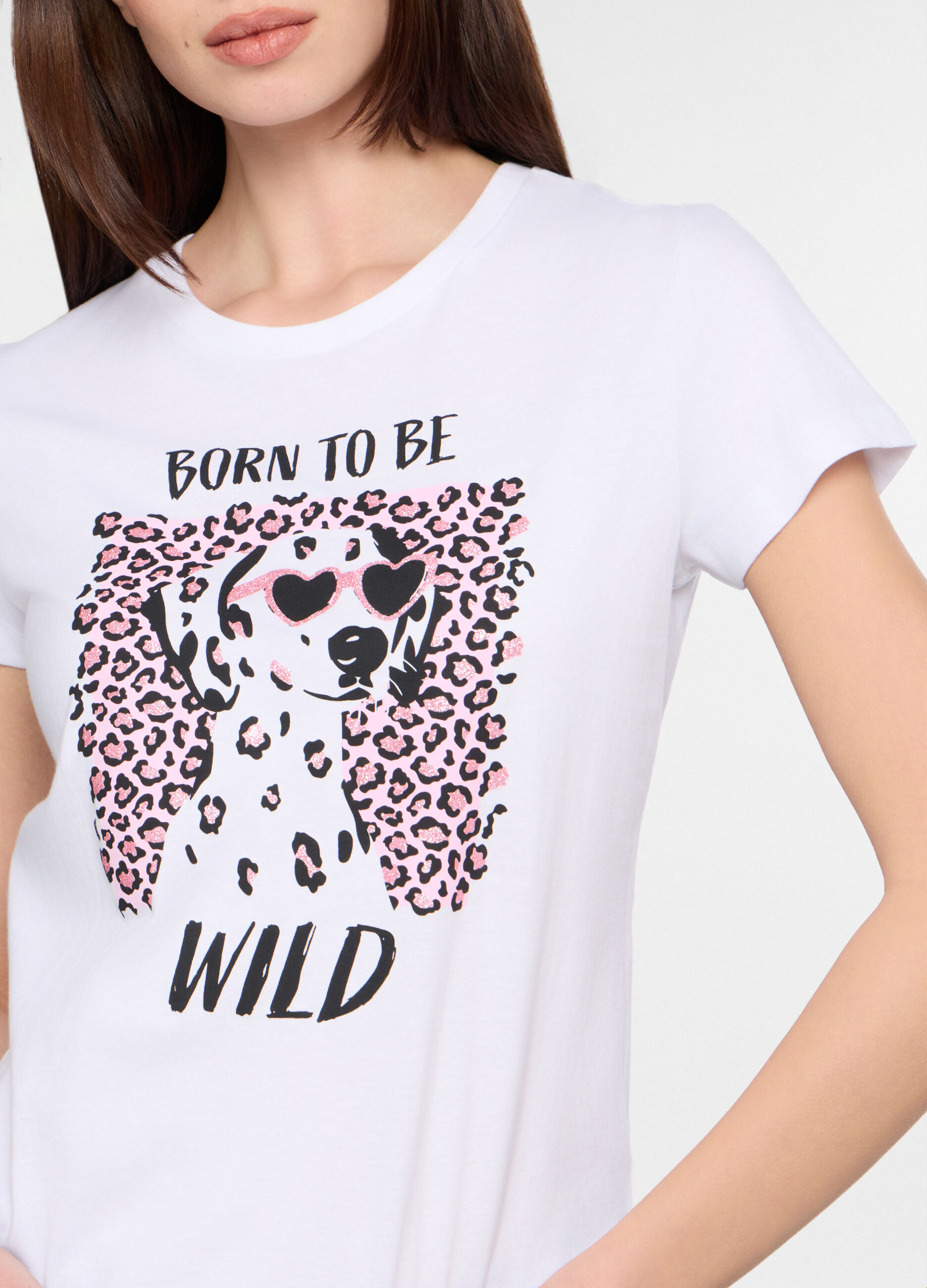 T-shirt girocollo donna_2