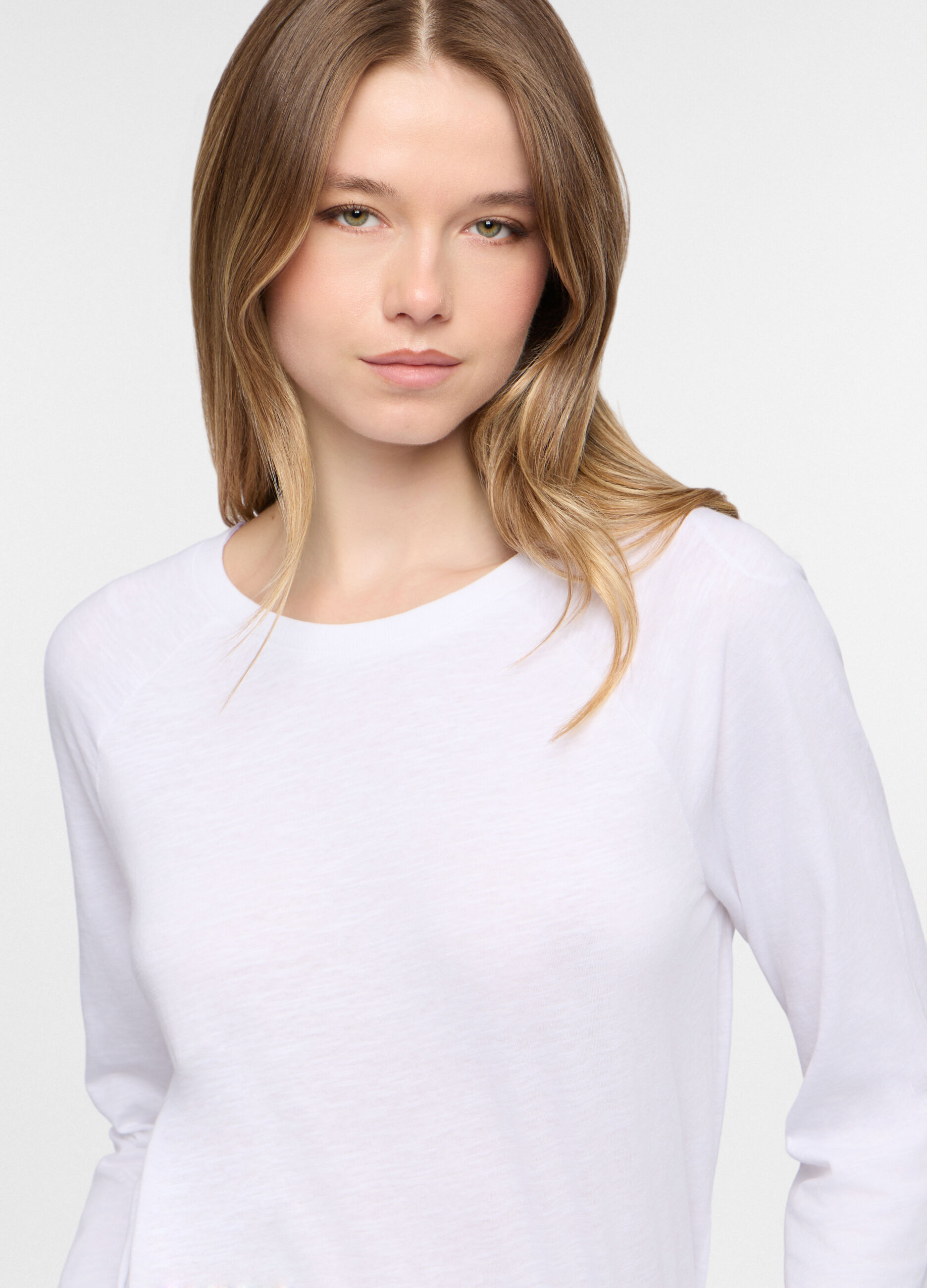 T-shirt girocollo donna_2