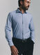Camicia slim fit in tessuto tinta unita uomo_2