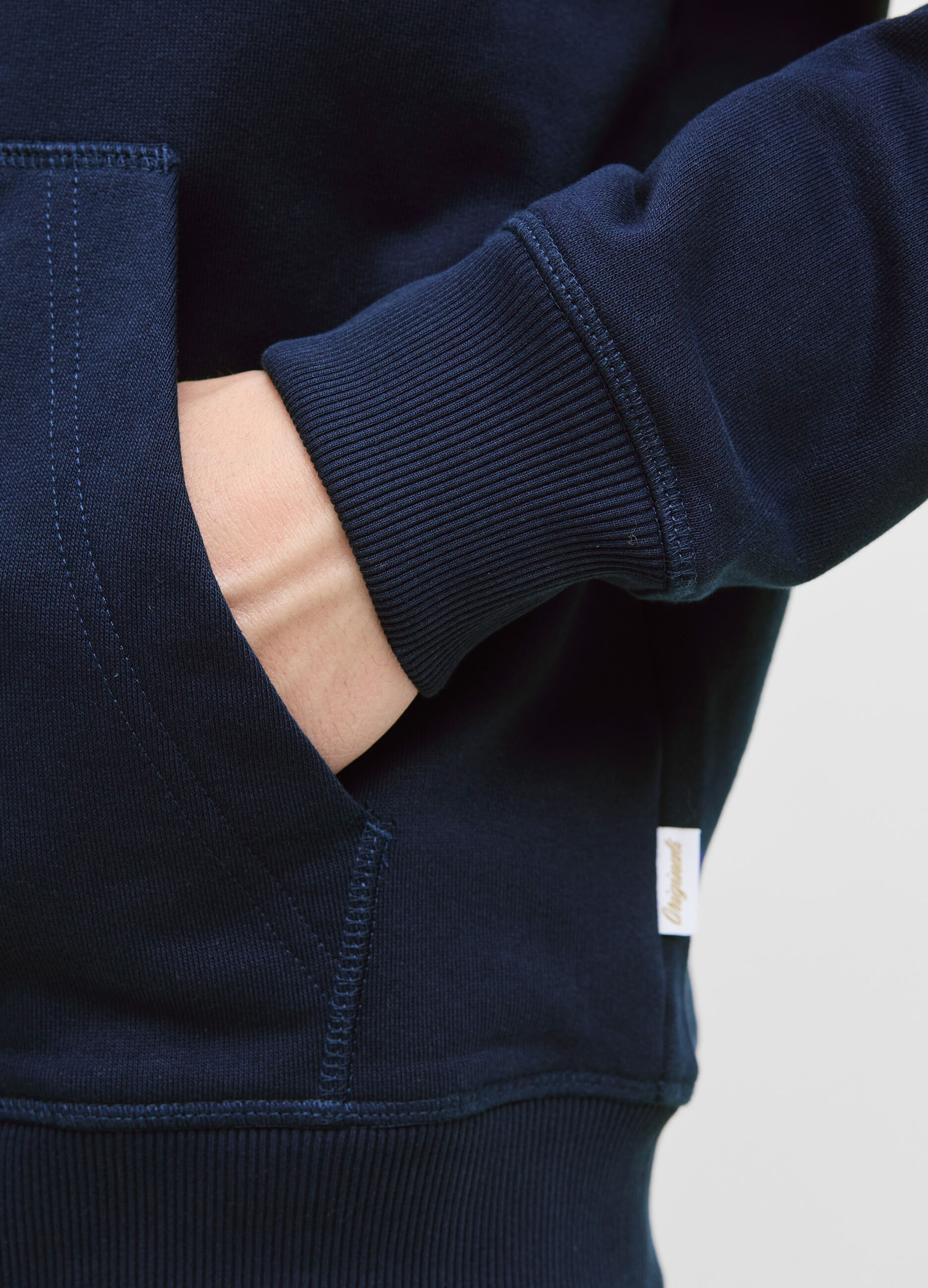 Felpa con zip e cappuccio uomo_5