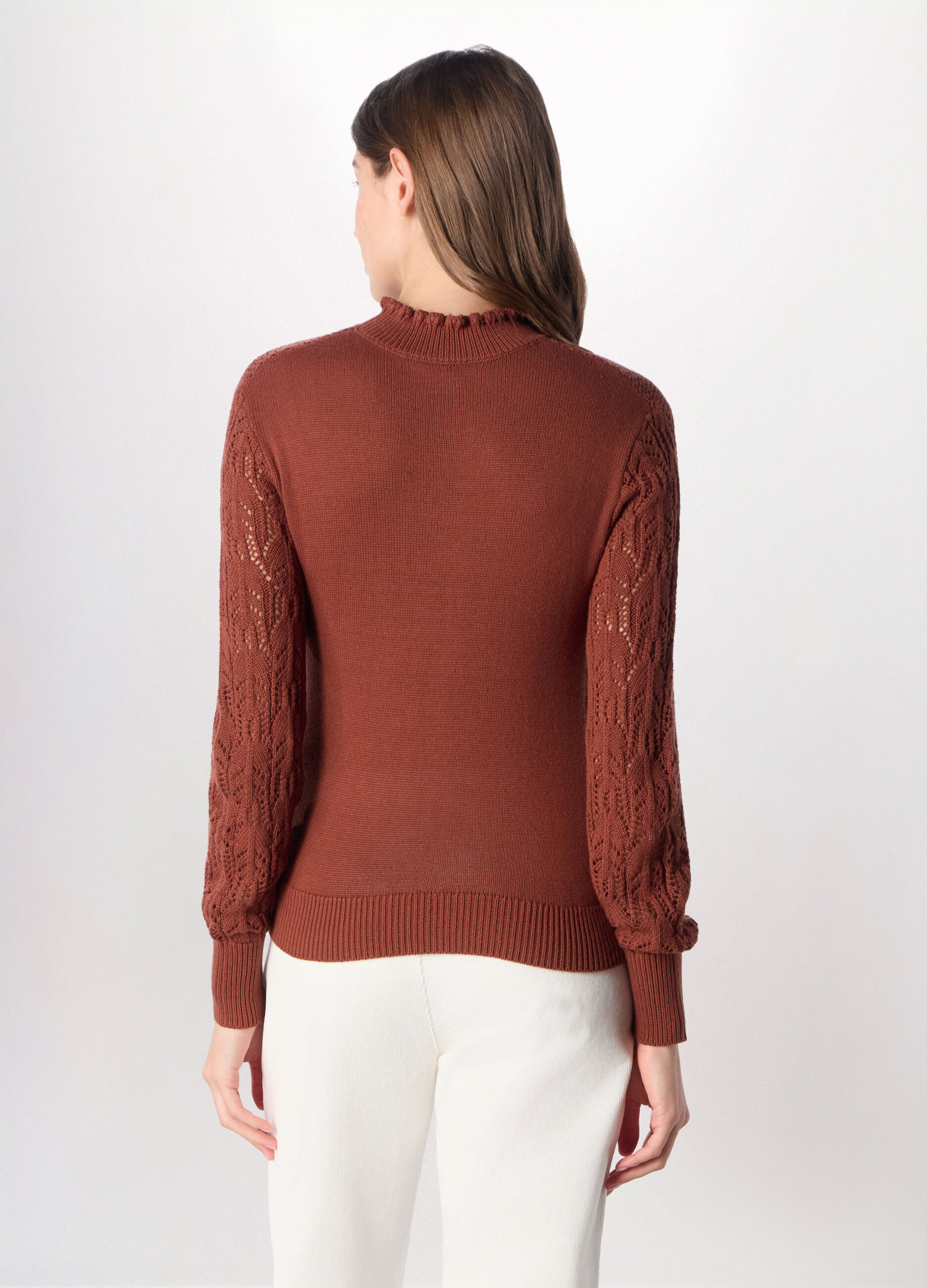 Pullover misto cotone donna_1