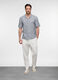 Pantaloni chino in lino e cotone uomo_0
