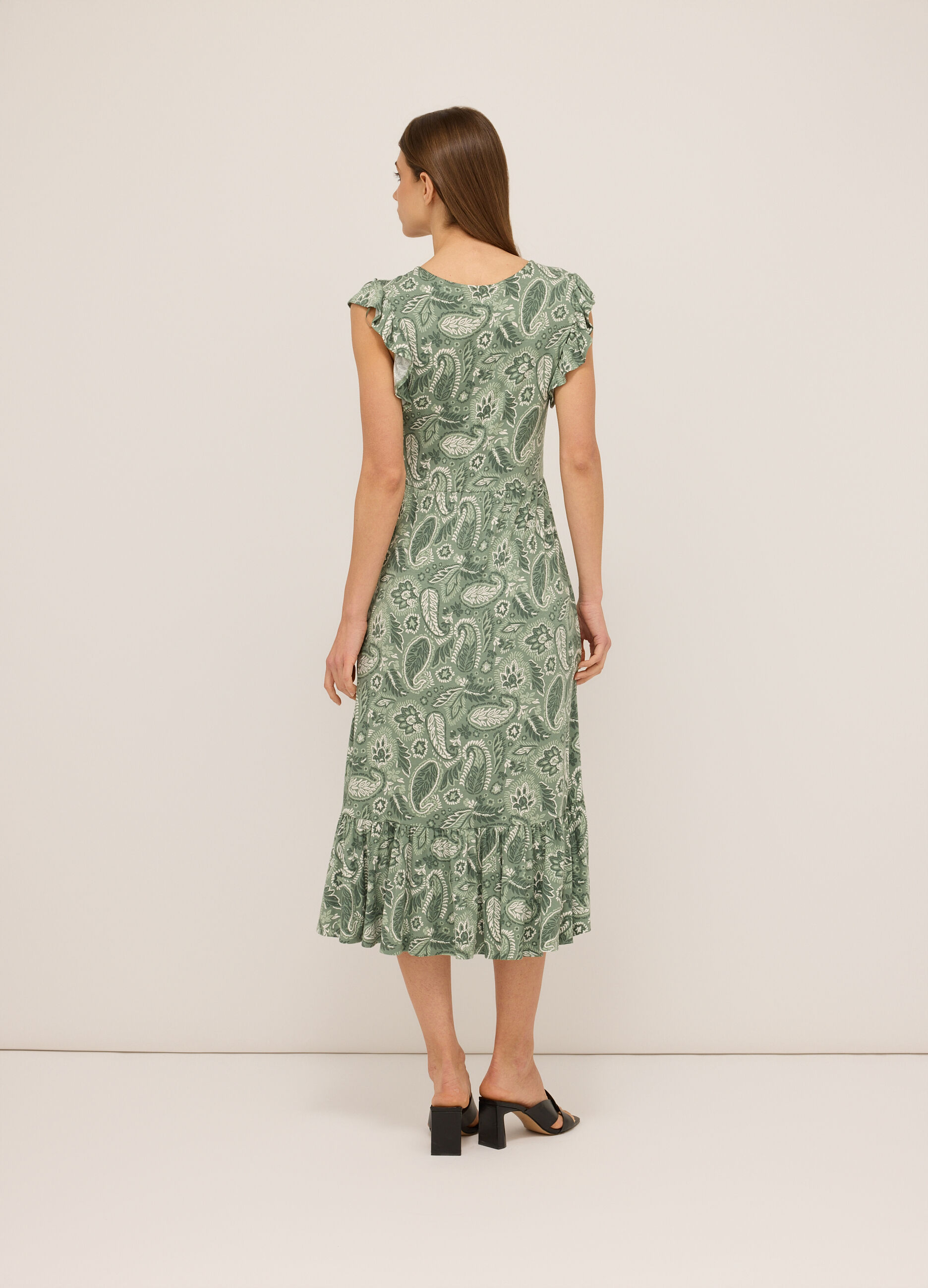 Abito in viscosa stretch donna