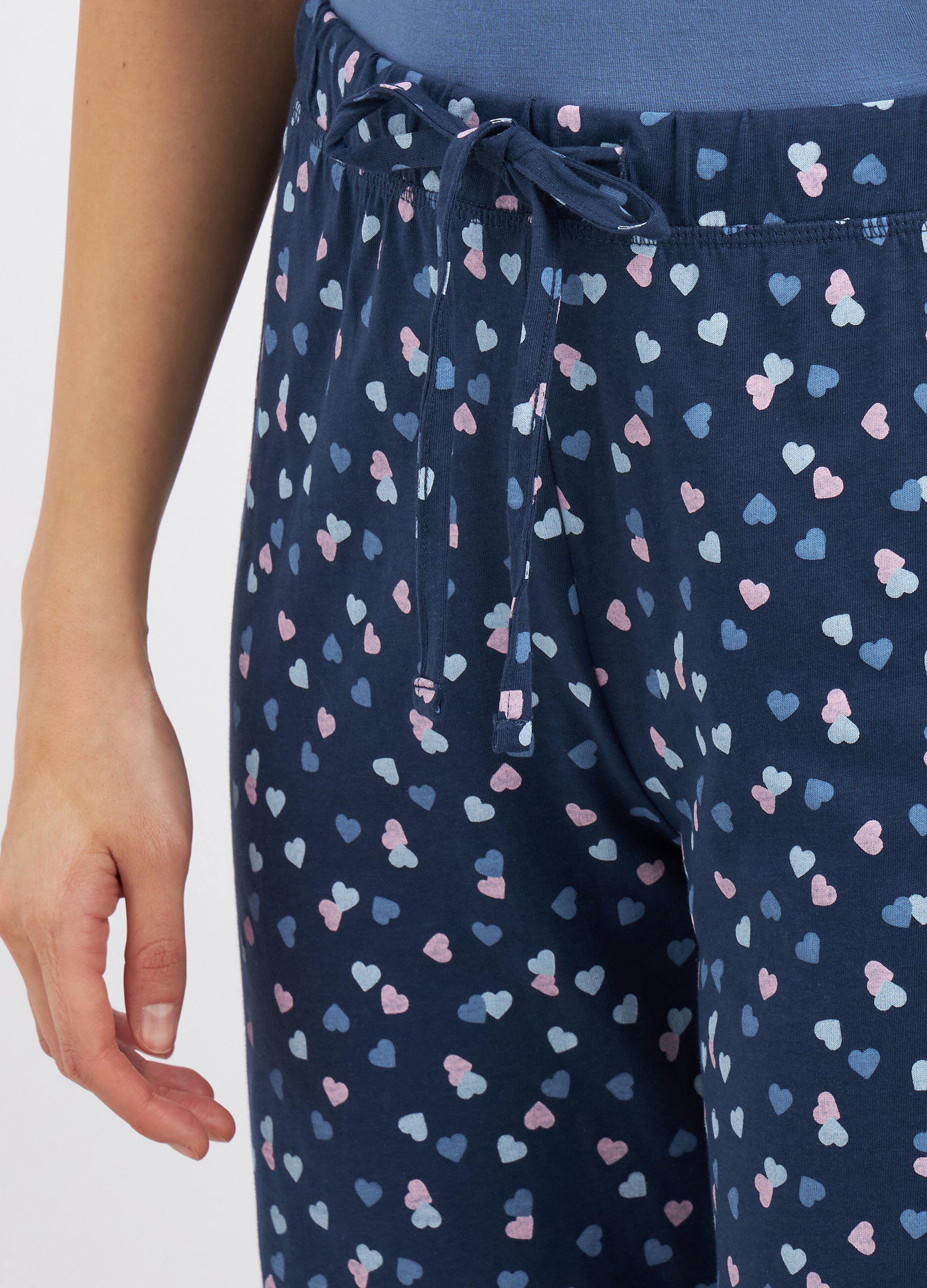 Pantaloni pigiama in puro cotone donna_2