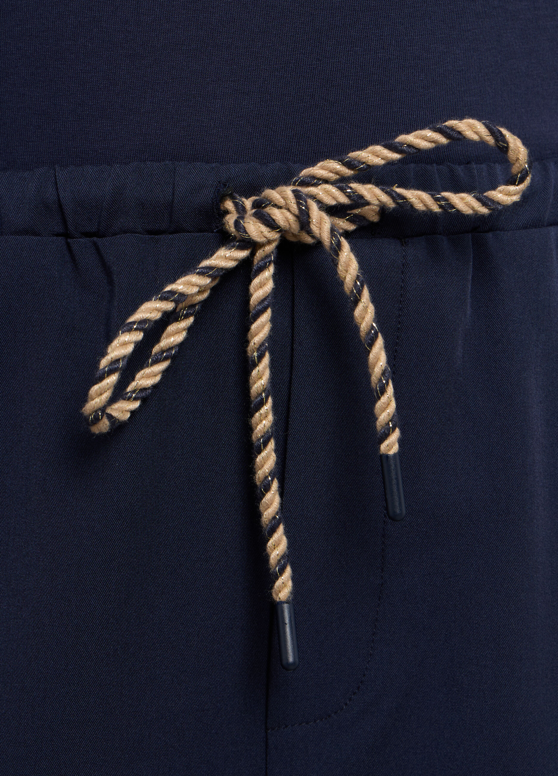 Pantaloni misto viscosa stretch donna_2