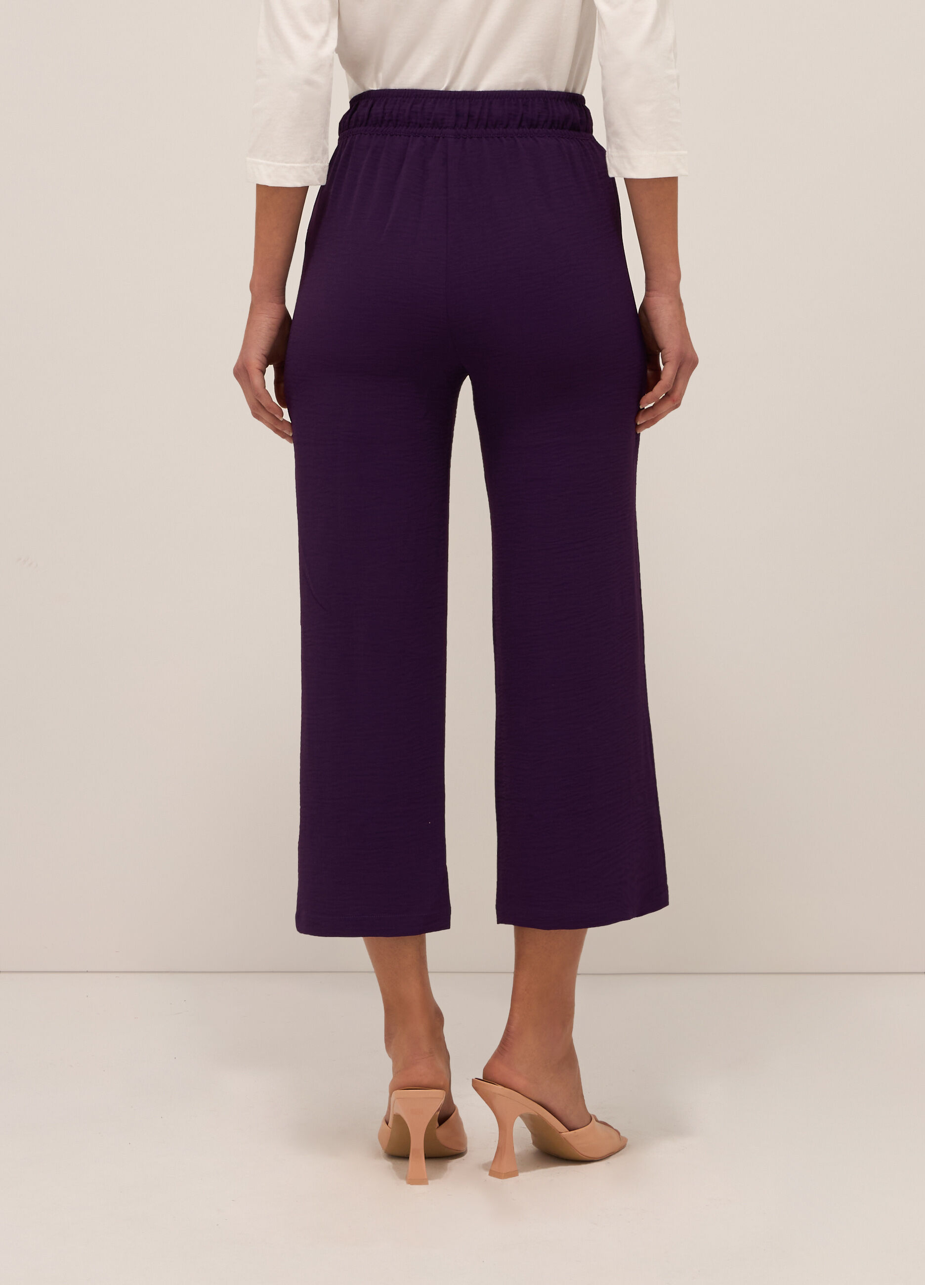 Pantaloni a vita alta donna_1