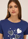 T-shirt in jersey di puro cotone donna_2