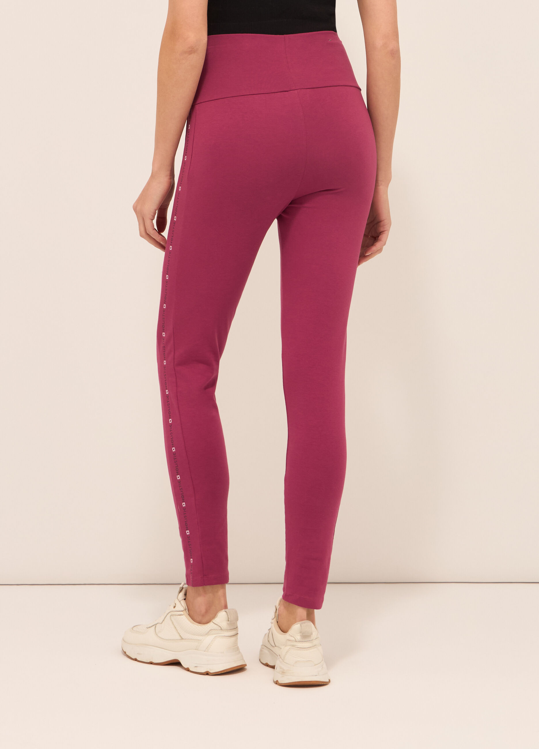 Leggings in cotone stretch donna_1