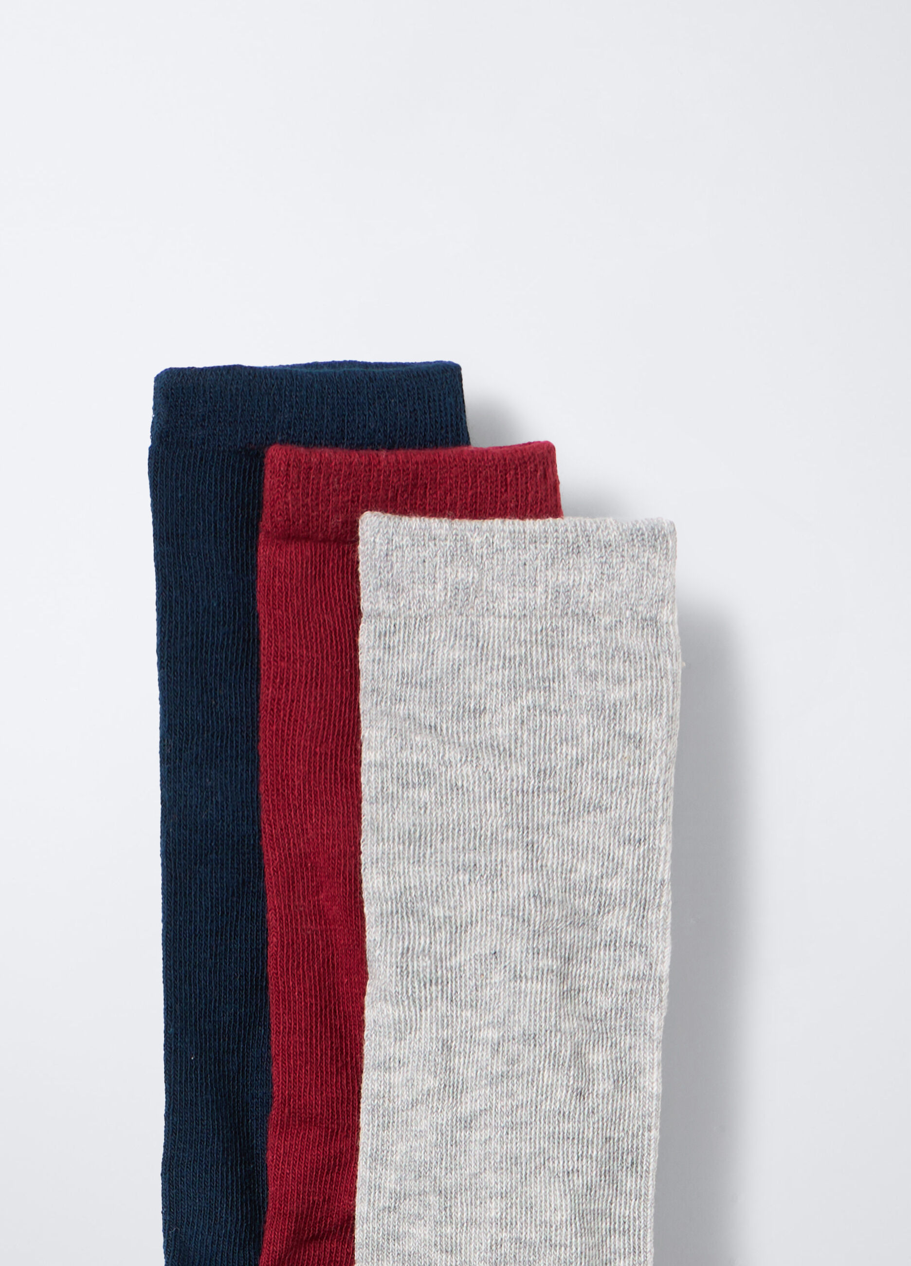 Pack 3 calze lunghe misto cotone bambino_2